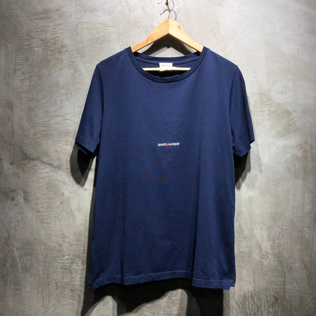 Saint Laurent Paris Saint Laurent Paris Logo tee Size US M / EU 48-50 / 2 - 1 Thumbnail