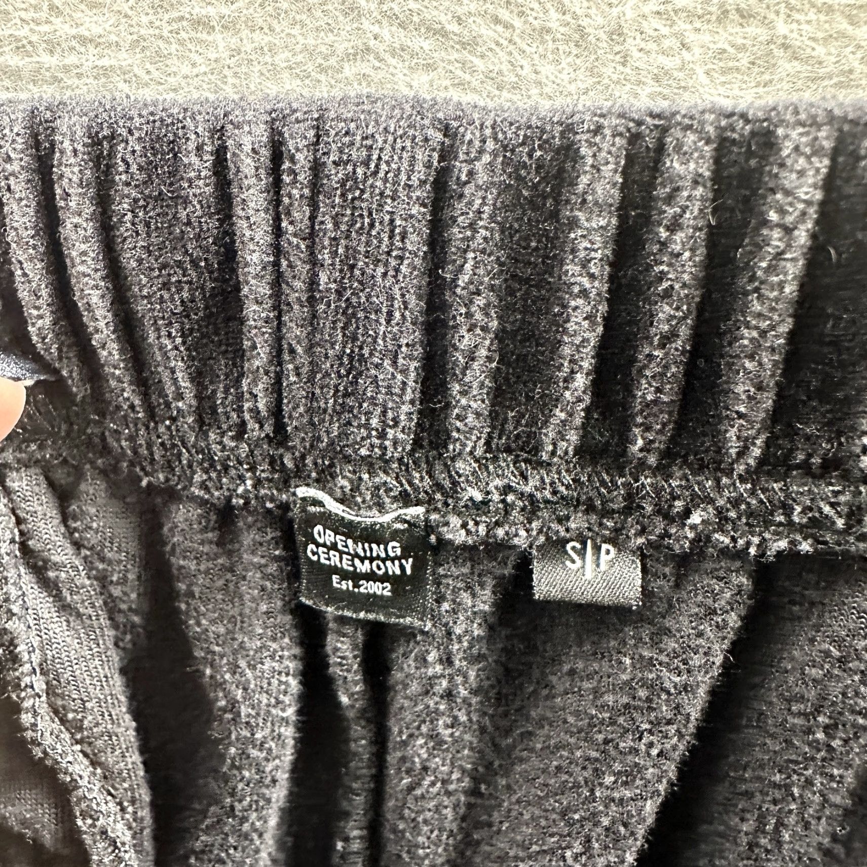 Opening Ceremony OPENING CEREMONY Velour Track Pants Women’s Small Black Adult Small Pants Athleisure Designer 90s Bohemian Casual Mens Womens? Size 28" / US 6 / IT 42 - 7 Thumbnail