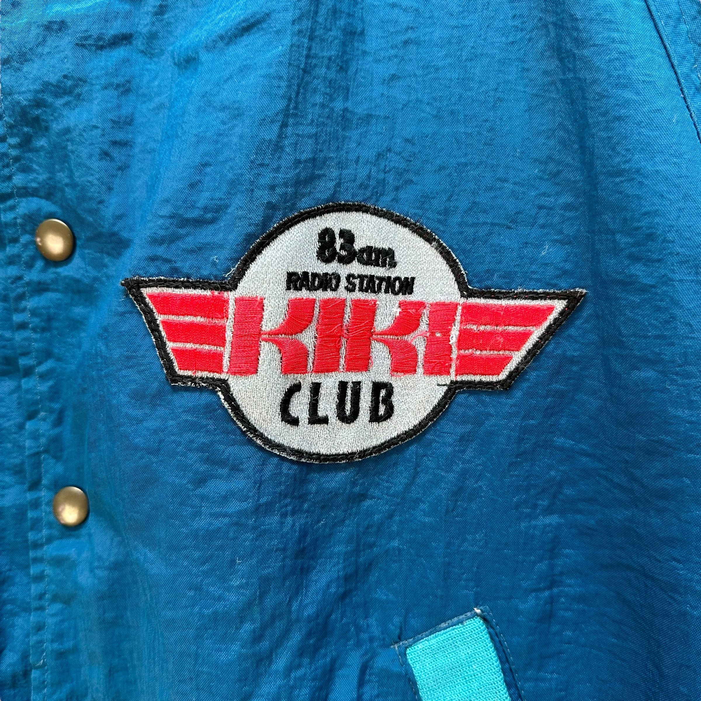 Vintage 83am Radio Station KIKI Club Button Zipper Jacket #9019-48 Size US L / EU 52-54 / 3 - 3 Thumbnail