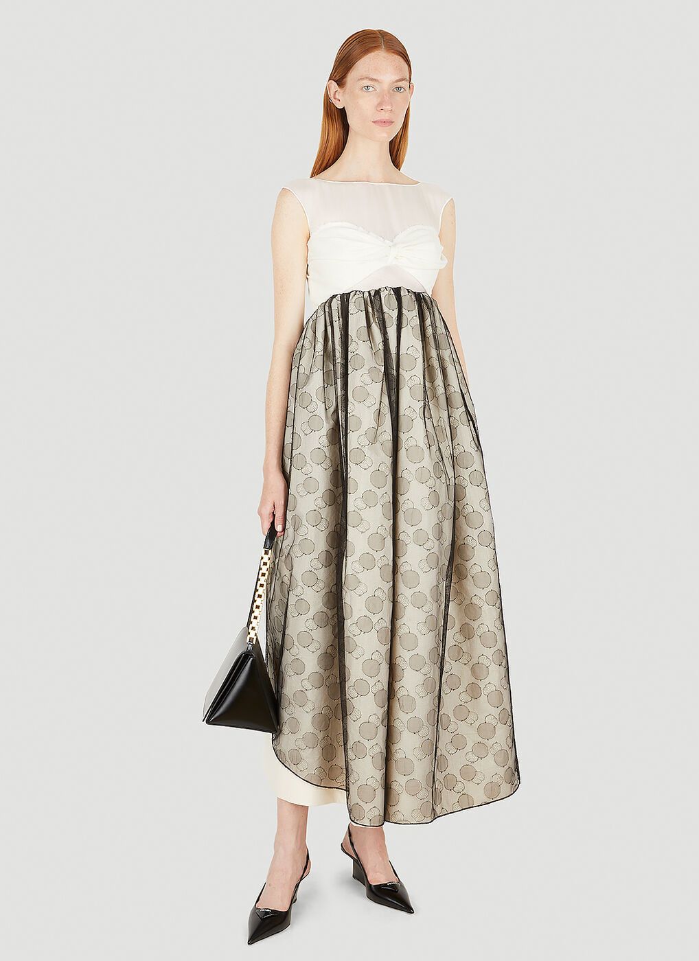 Maison Margiela o1y0625 Maxi Dress in Multicolor Size S / US 4 / IT 40 - 2 Thumbnail