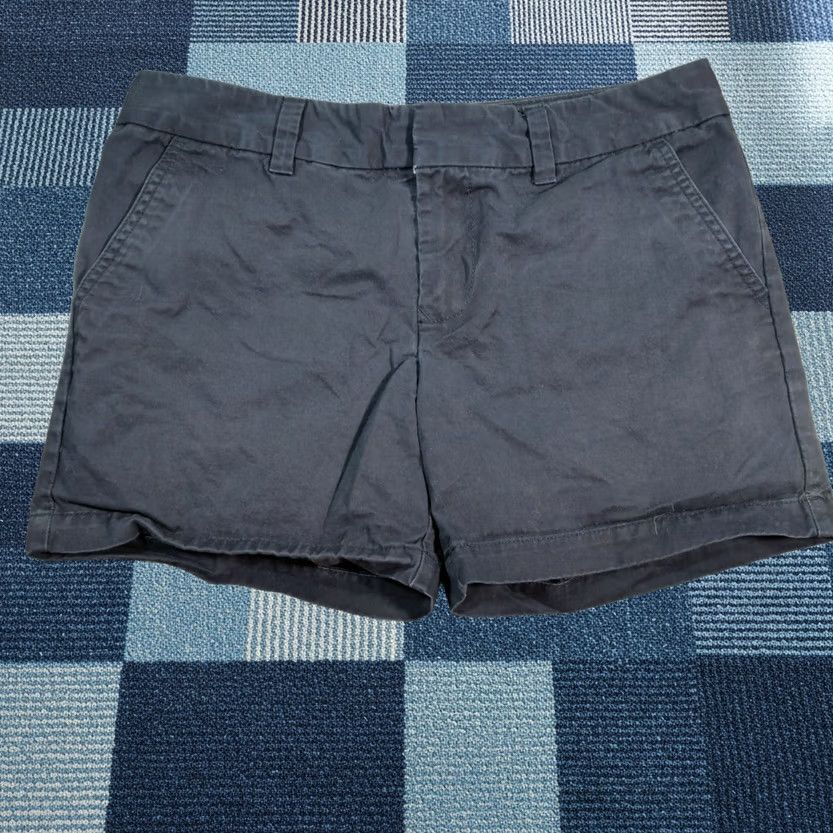 Tommy Hilfiger Tommy Hilfiger Shorts Womens Blue Chino Flat Front Mid-Rise Size 4 Preppy Zip Closure Size 30" / US 8 / IT 44 - 1 Thumbnail