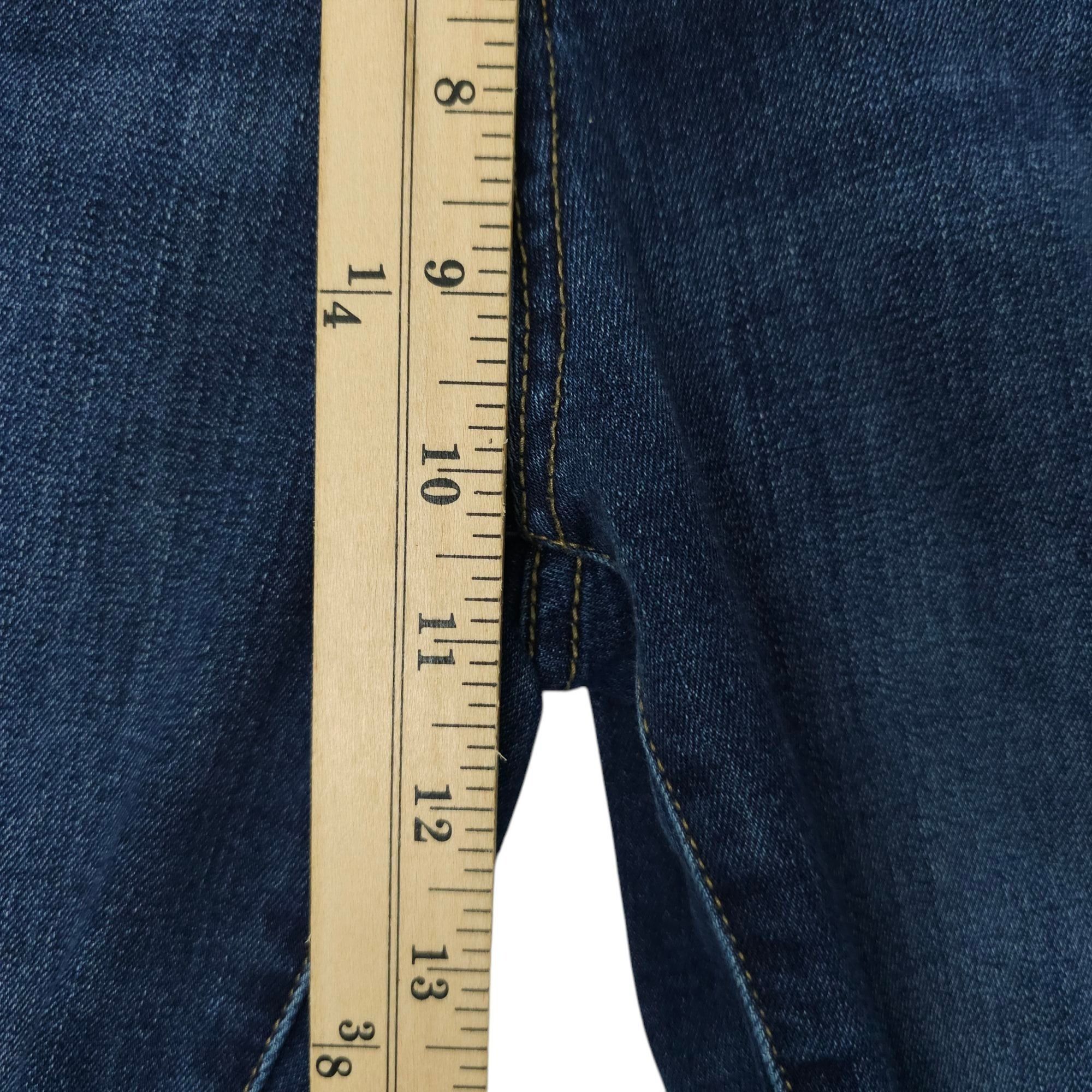 Kancan USA KanCan Curvy Ankle Jeans Womens Size 5 / 26 Mid Rise Dark Size 26" / US 2 / IT 38 - 13 Thumbnail