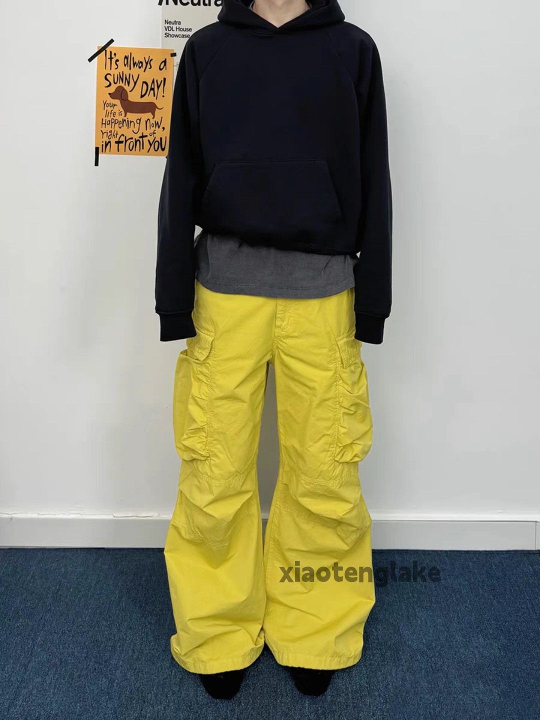 Vintage Unisex outdoor utility loose baggy hiphop flared pants Size US 34 / EU 50 - 5 Thumbnail