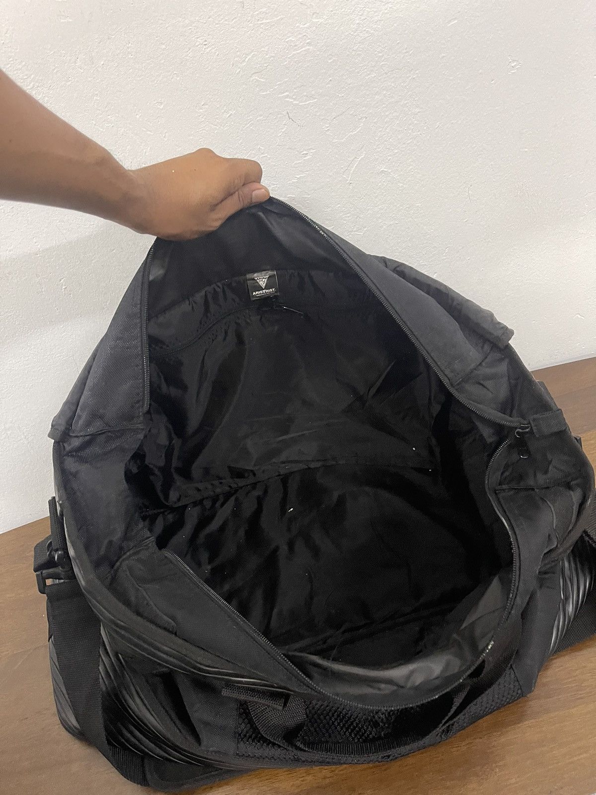 Japanese Brand ARISTRIST JAPAN all black travel bag Size ONE SIZE - 15 Thumbnail