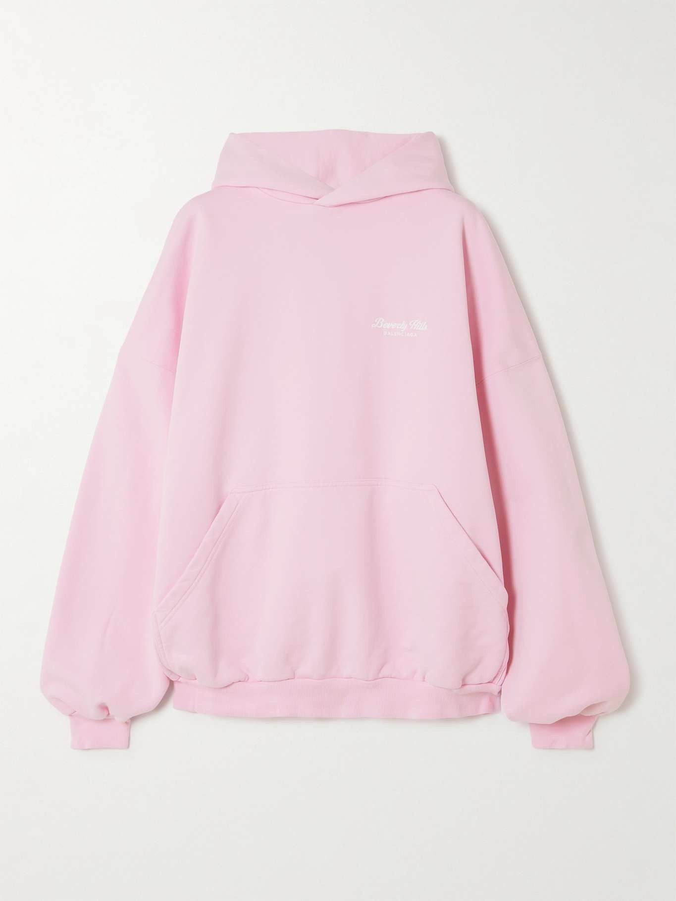 Balenciaga o1tr1nto0226 Beverly Hills Hoodie Oversized in Pink Size XS / US 0-2 / IT 36-38 - 6 Thumbnail