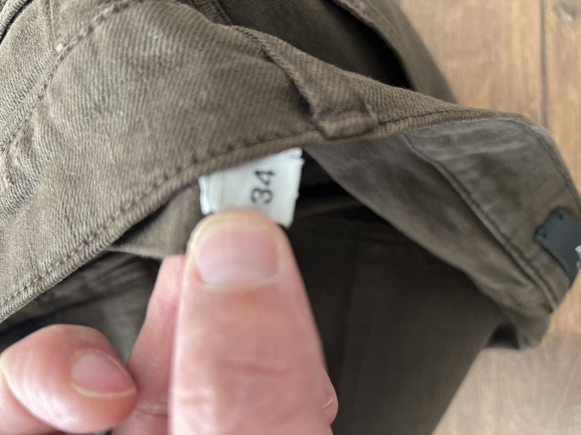 Amiri × Vintage Original Amiri, dark olive green Size US 34 / EU 50 - 12 Thumbnail