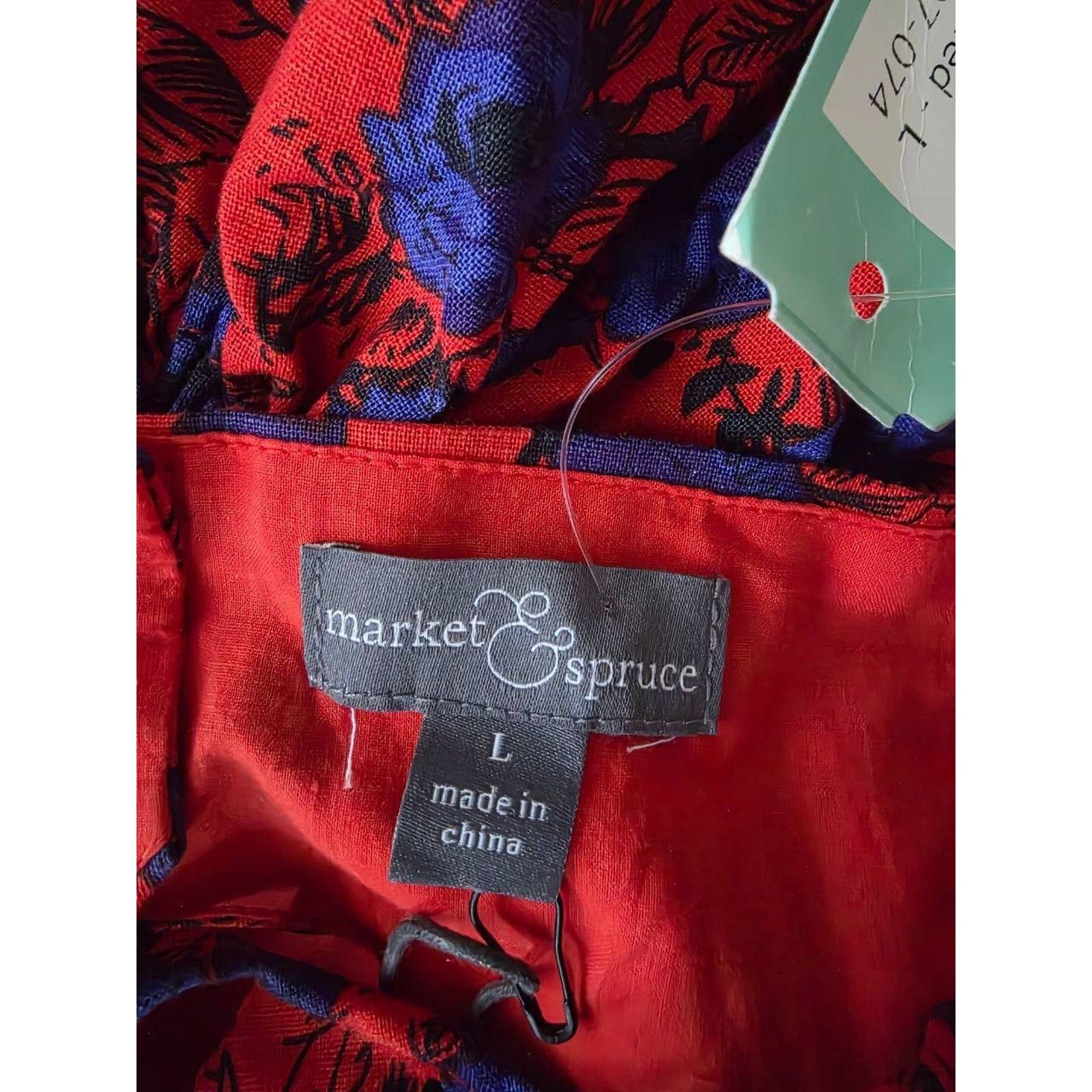 & Other Stories Market & Spruce Crissie Linen Blend Dress Large A001341 Size L / US 10 / IT 46 - 7 Thumbnail
