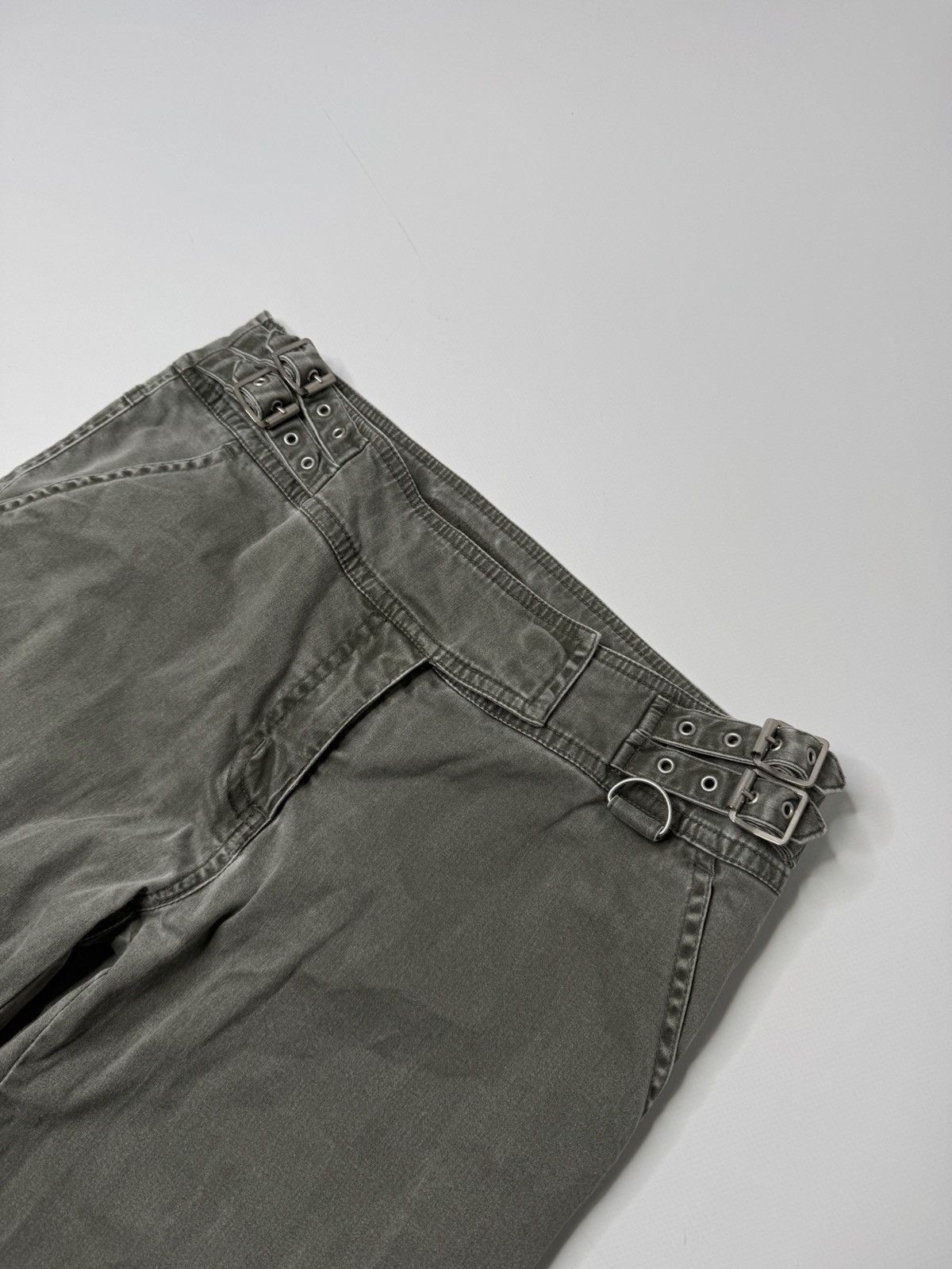 Vintage Vintage avant garde low rise bootcut flare pants swag l.g.b. Size 30" / US 8 / IT 44 - 3 Thumbnail