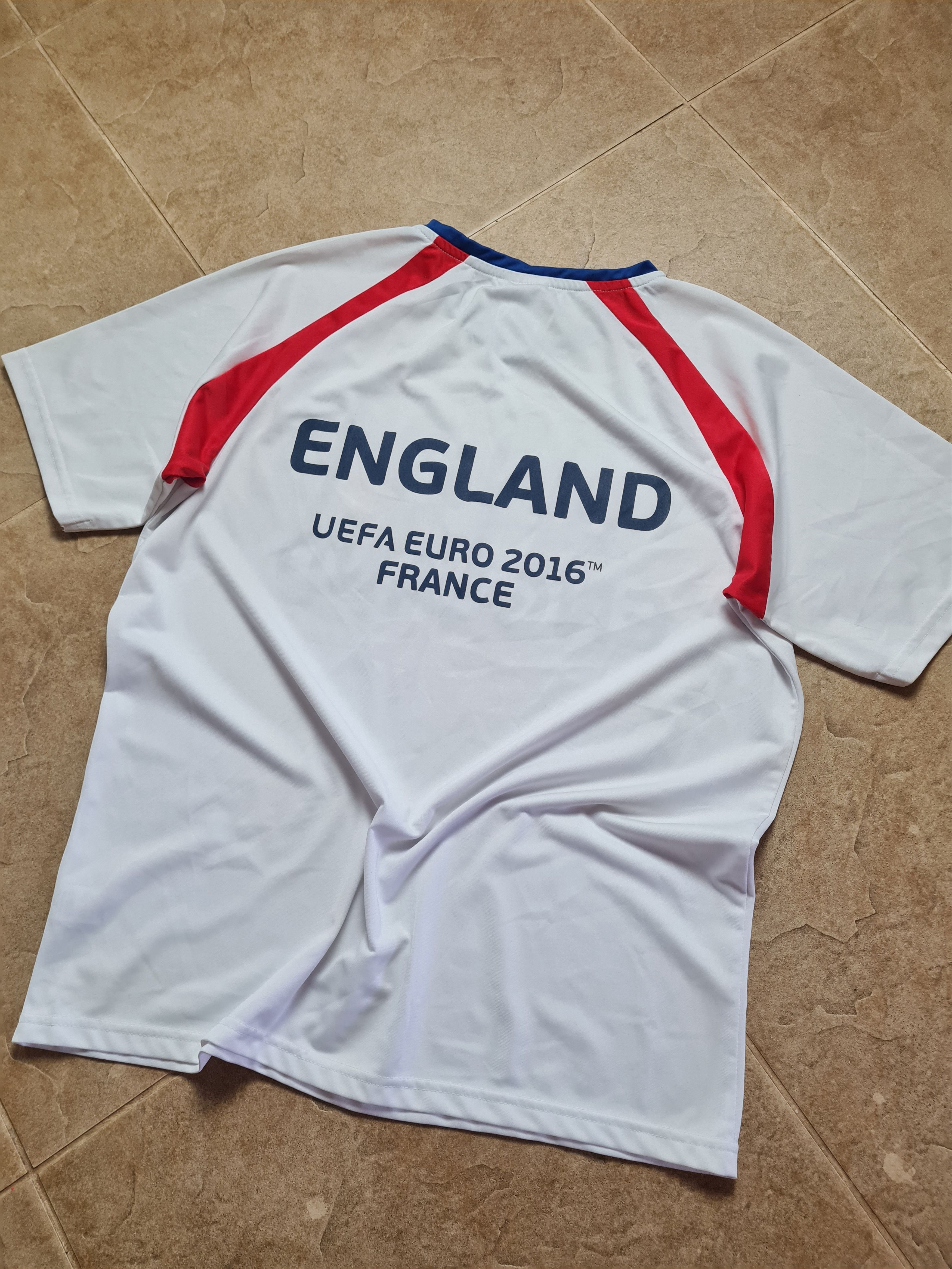 UEFA ENGLAND World Cup 2016 France FOOTBALL UEFA SHIRT ADULT Size US L / EU 52-54 / 3 - 23 Thumbnail
