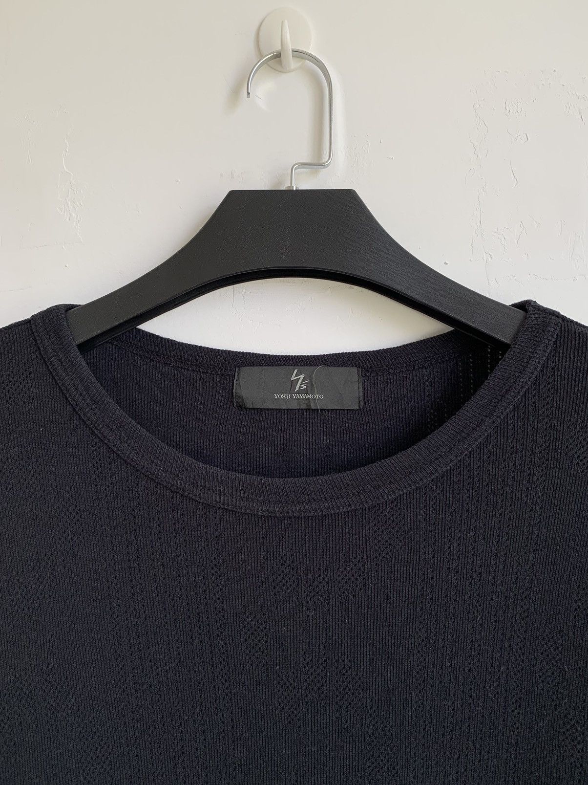 Yohji Yamamoto Y's Yohji Yamamoto Faded Knit Sweater Size US L / EU 52-54 / 3 - 3 Thumbnail