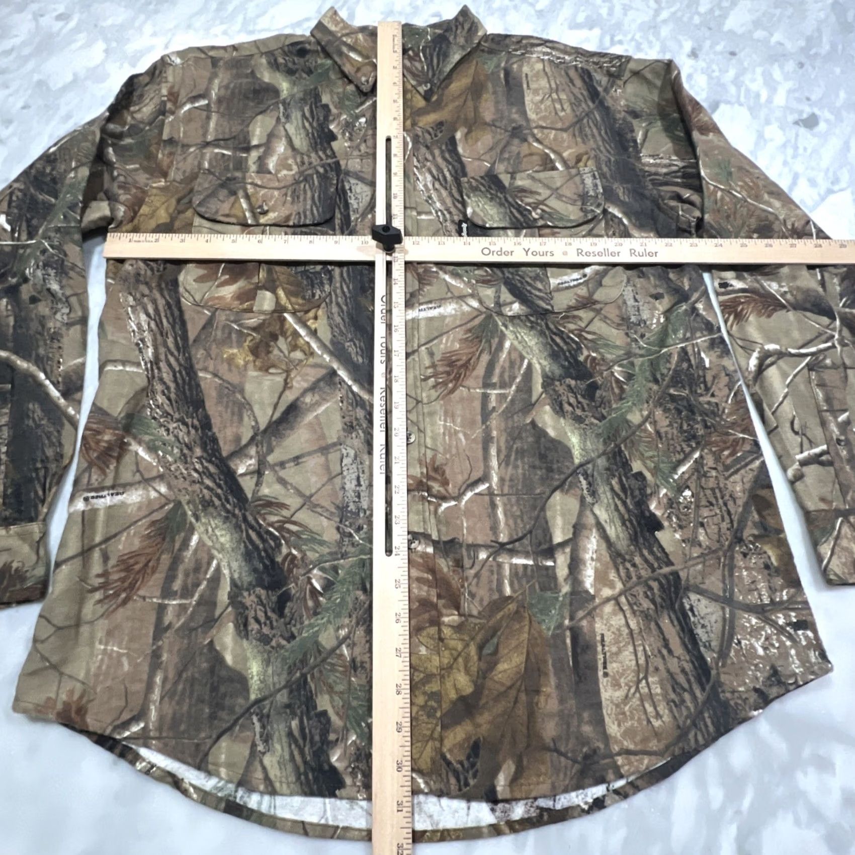 Vintage Remington Camo Button Down Shirt Men L Long Sleeve Real Tree Pockets Cotton Size US L / EU 52-54 / 3 - 6 Thumbnail