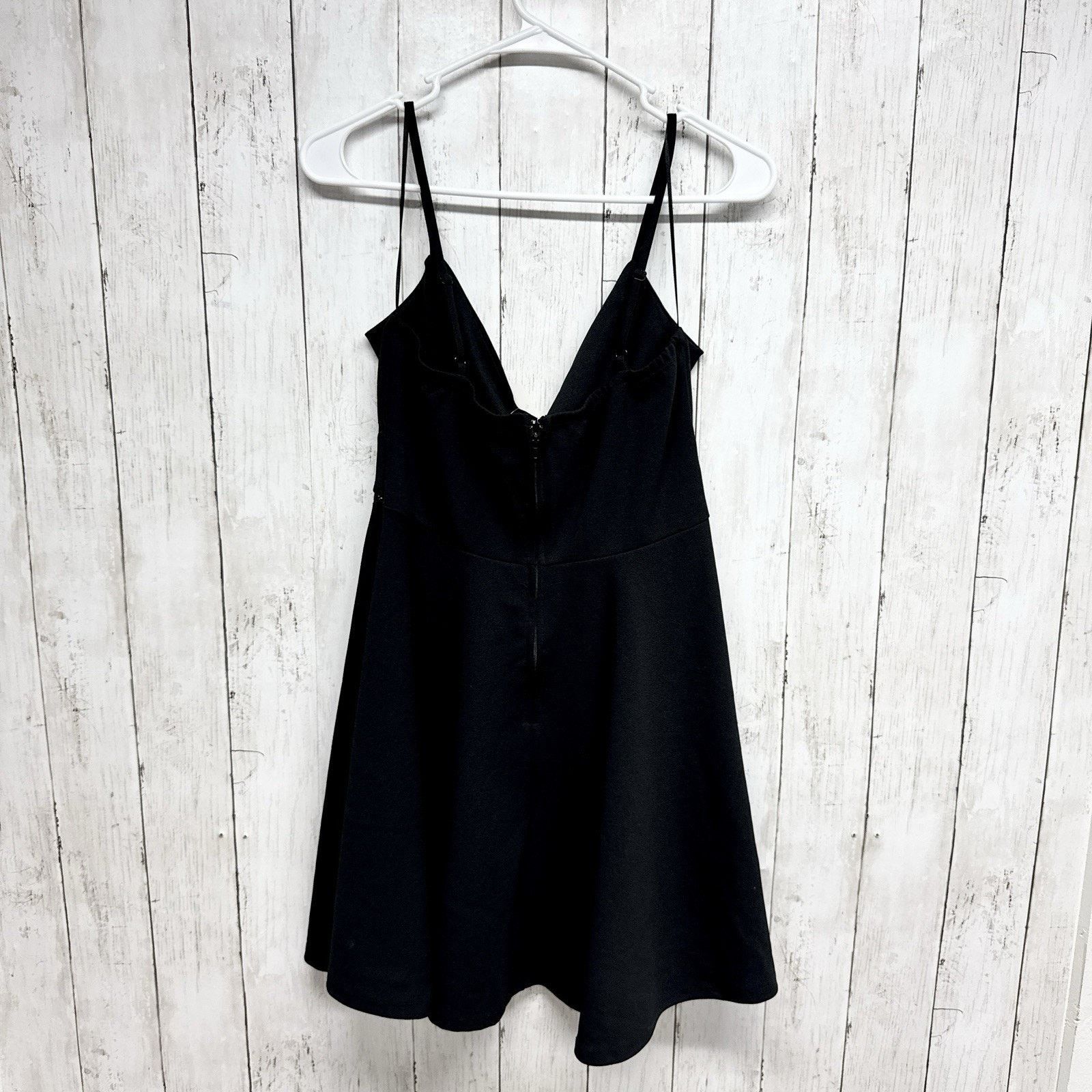 Other Jun & Ivy Dress Size Large V-Neck Sleeveless Spaghetti Mini Size L / US 10 / IT 46 - 6 Thumbnail
