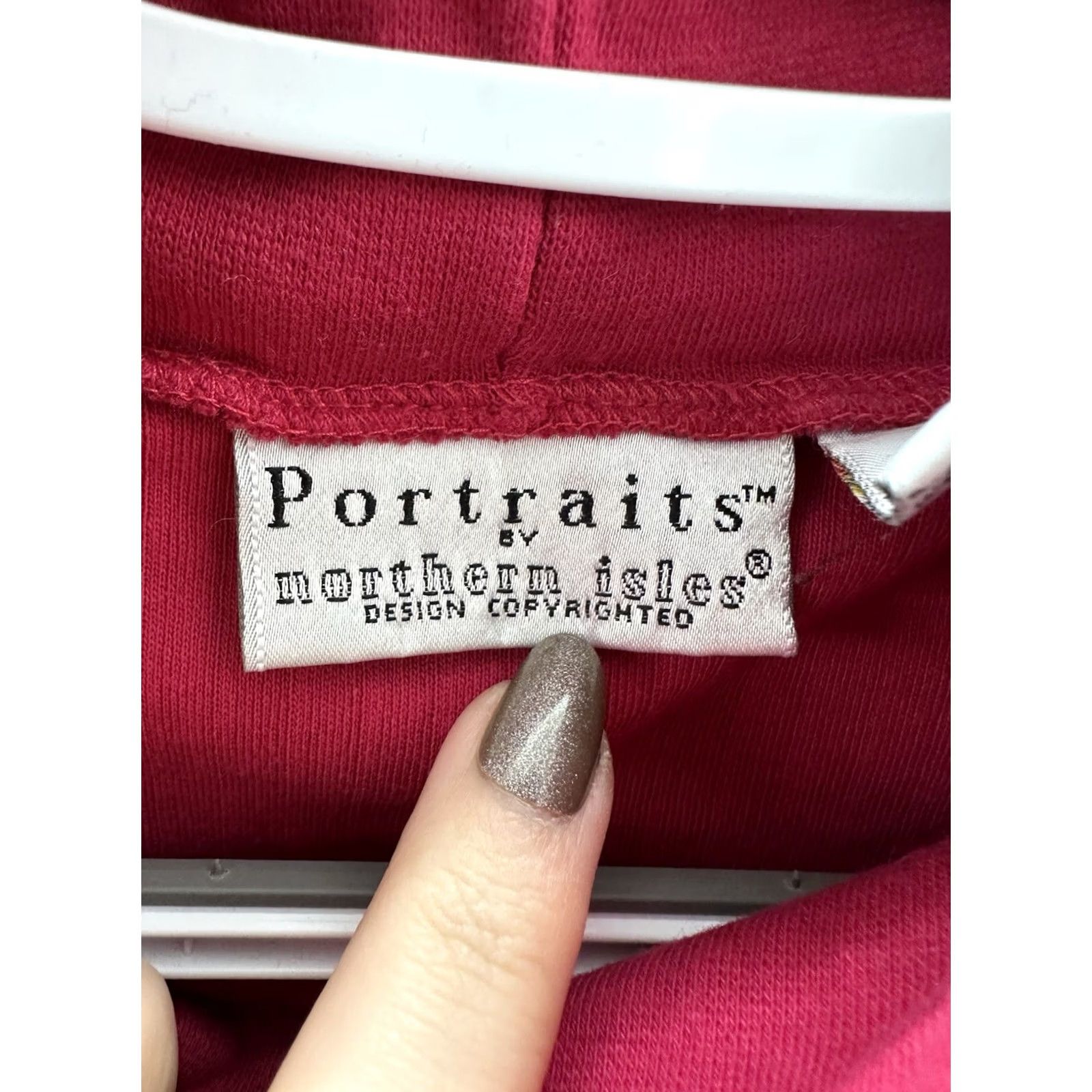 Pinko Northern Isles Portraits Womens Turtleneck Size Small Pink Holiday Detail Shirt Womens Regular 100% Cotton Knit Embroidered Long Sleeve Vintage: No Size S / US 4 / IT 40 - 4 Thumbnail