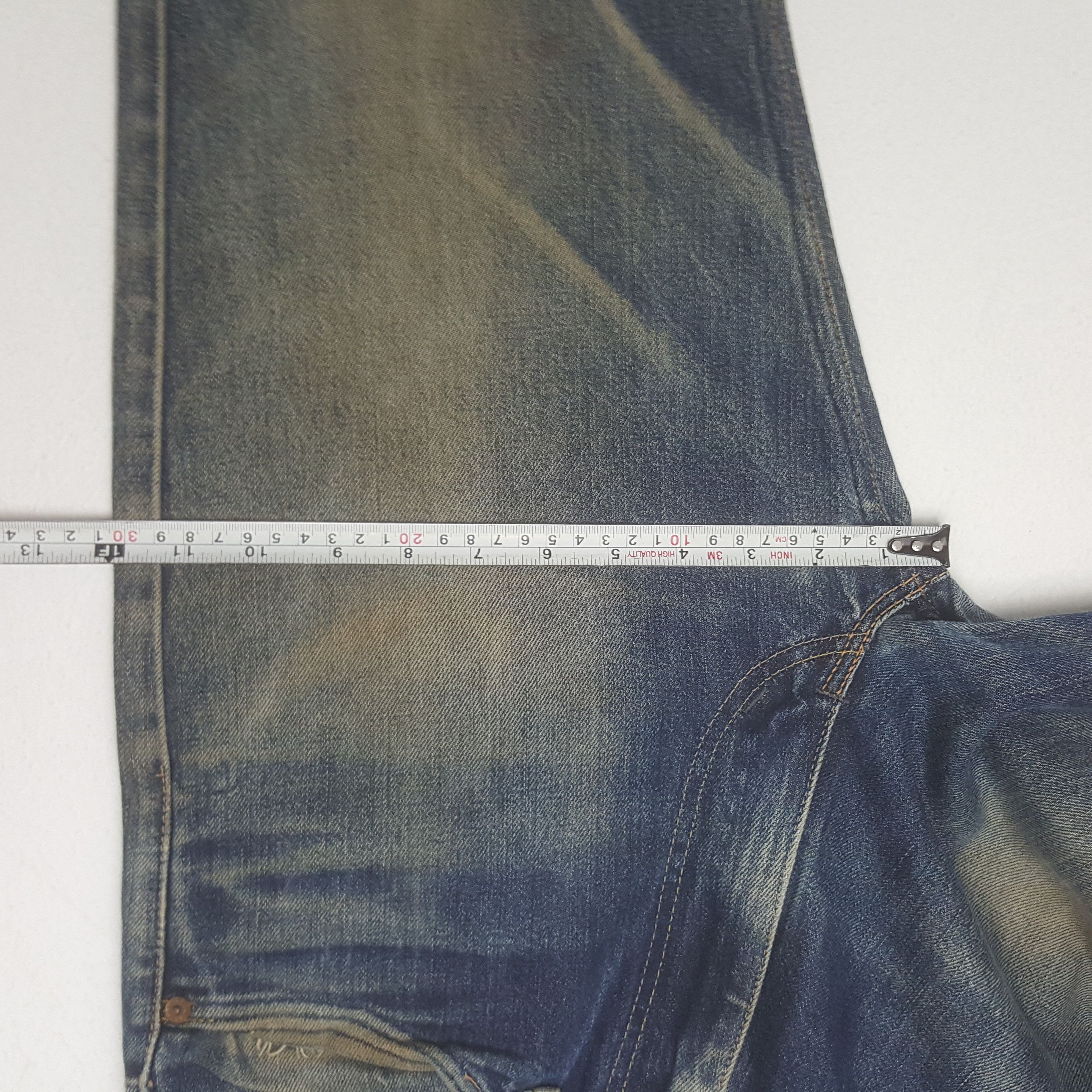 Evisu × If Six Was Nine × Vintage Vintage Evisu Japanese Brand Daicock Custom Art Denim Jeans Size US 31 - 11 Thumbnail