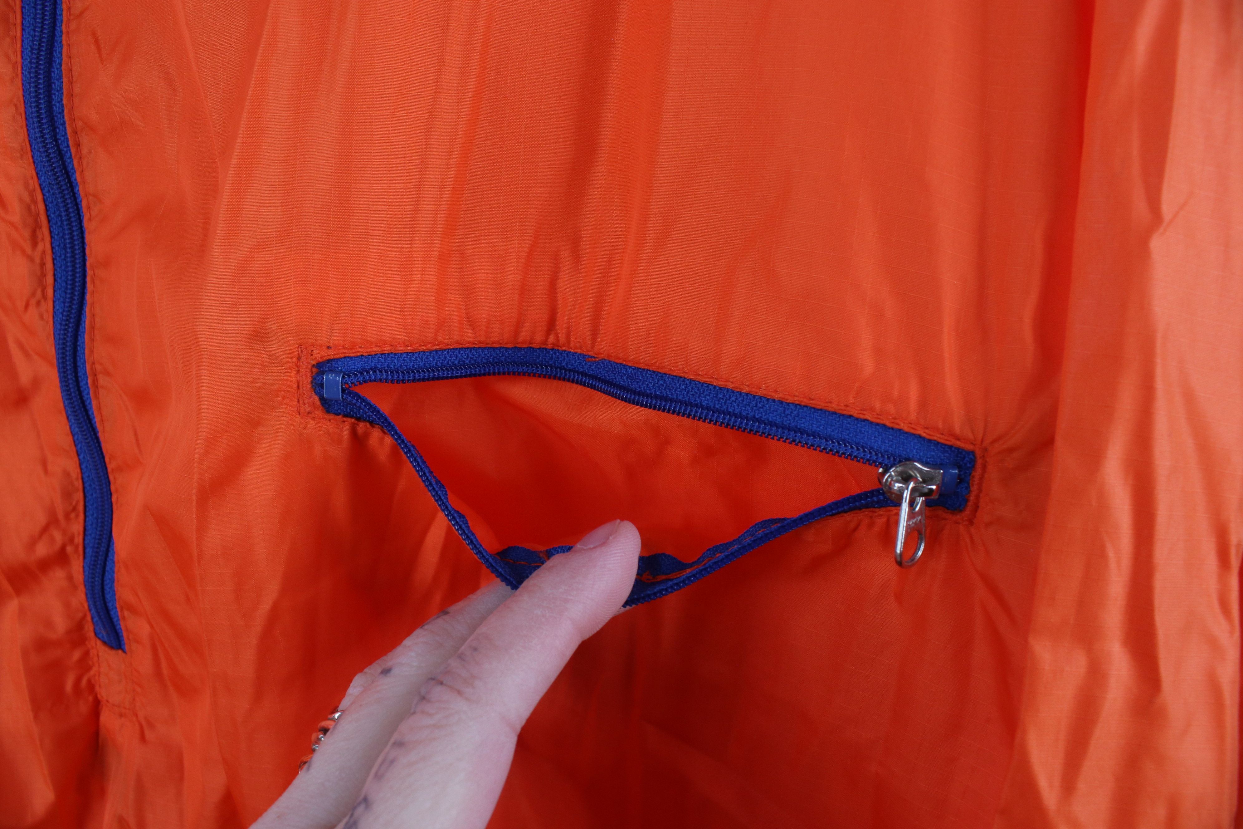 Lands' End × Vintage Vintage 90s Lands End Half Zip Windbreaker Jacket Orange USA Size US XL / EU 56 / 4 - 4 Thumbnail