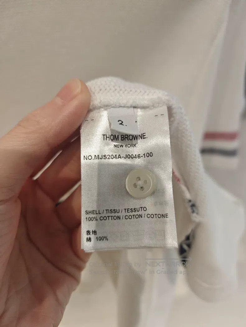 Thom Browne Thom Browne Short Sleeve T-shirt Size US M / EU 48-50 / 2 - 8 Thumbnail