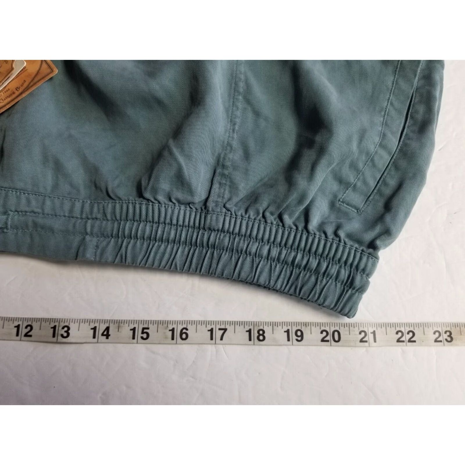 FatFace Fat Face Trousers Jogger Women's Size 20 Green Pockets Elastic Waist Casual NWT Size 42" / US 20 - 4 Thumbnail