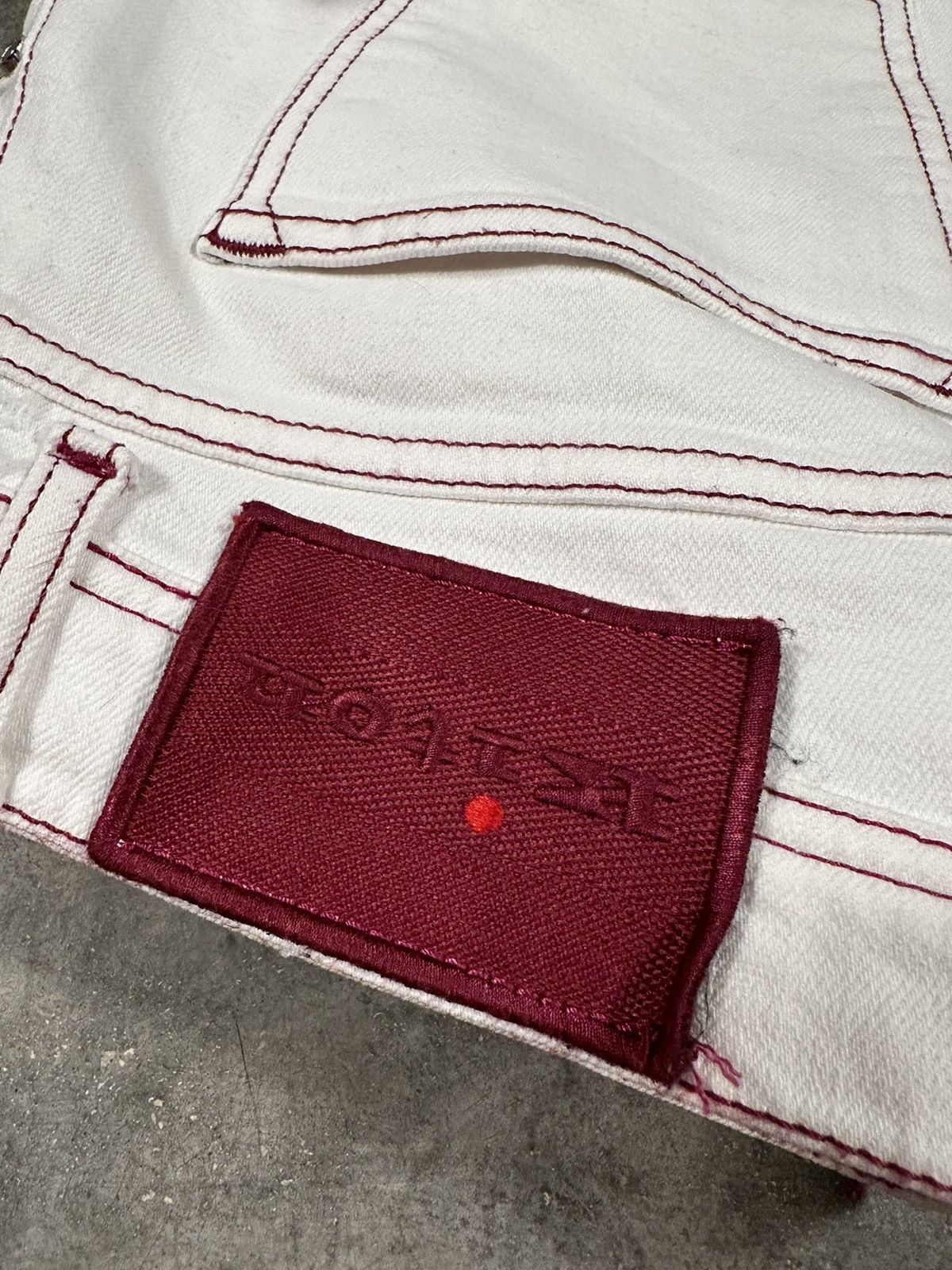 Kiton KITON Limited Edition Selvedge Denim Jeans In White Size US 40 / EU 56 - 14 Thumbnail