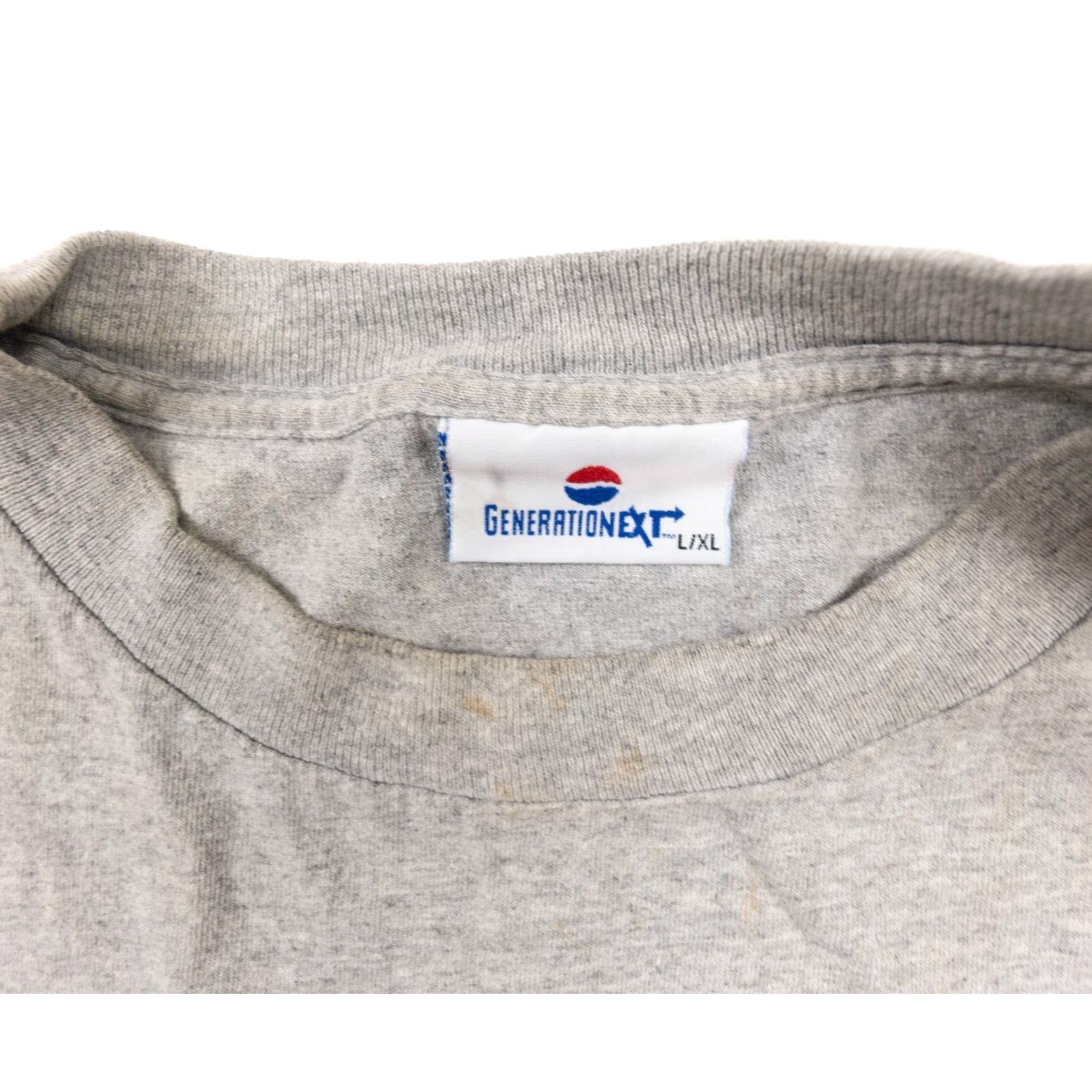 NEXT VINTAGE Pepsi T-Shirt Adult XL Gray Short Sleeve 90s Single Stitch Mens Size US XL / EU 56 / 4 - 5 Thumbnail