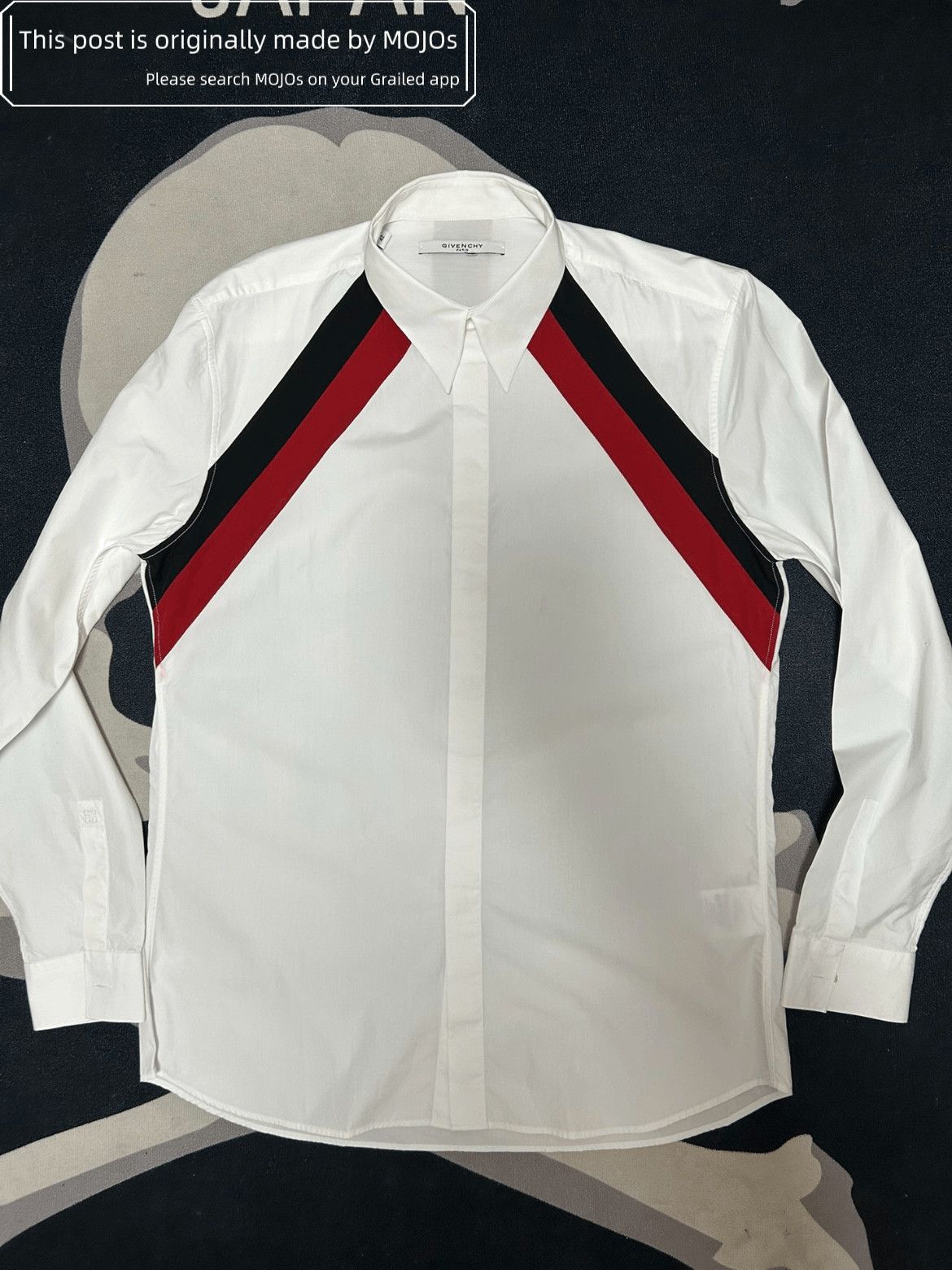 Givenchy Sz 42 Givenchy Color Stripe Shirt Size US L / EU 52-54 / 3 - 1 Thumbnail