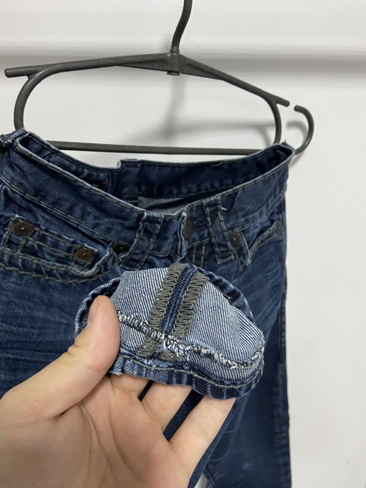 True Religion × Vintage True Religion jeans Pants Selvedge Vintage Y2K Size US 30 / EU 46 - 5 Thumbnail