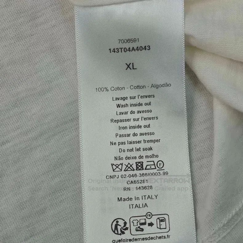 Dior Dior White classic logo short sleeves Size XL / US 12-14 / IT 48-50 - 6 Thumbnail