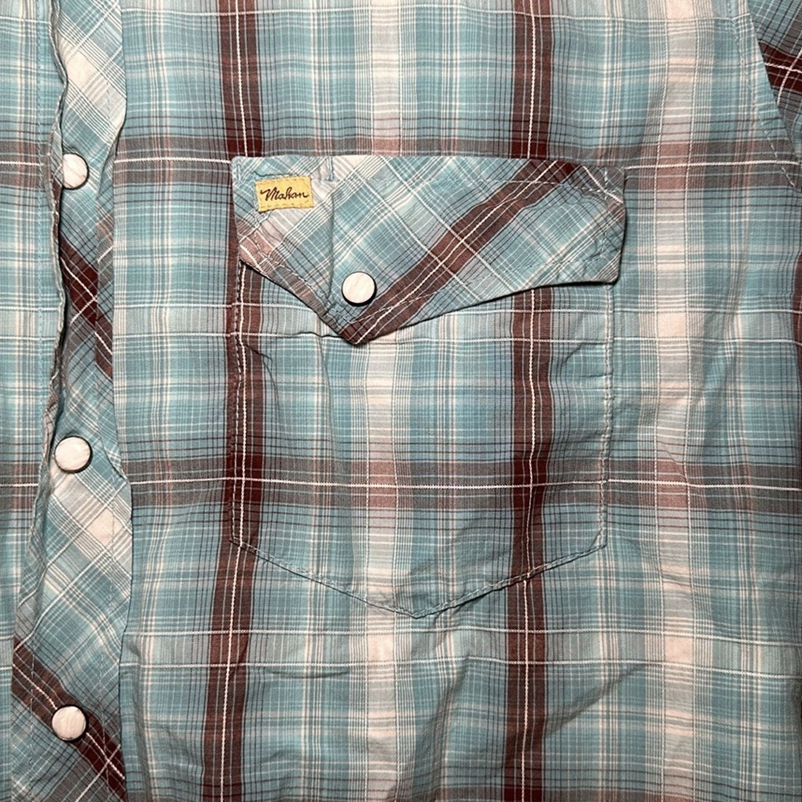 Larry Mahan Larry Mahan Western Long Sleeve Pearl Snap Button - Medium Size US M / EU 48-50 / 2 - 6 Thumbnail
