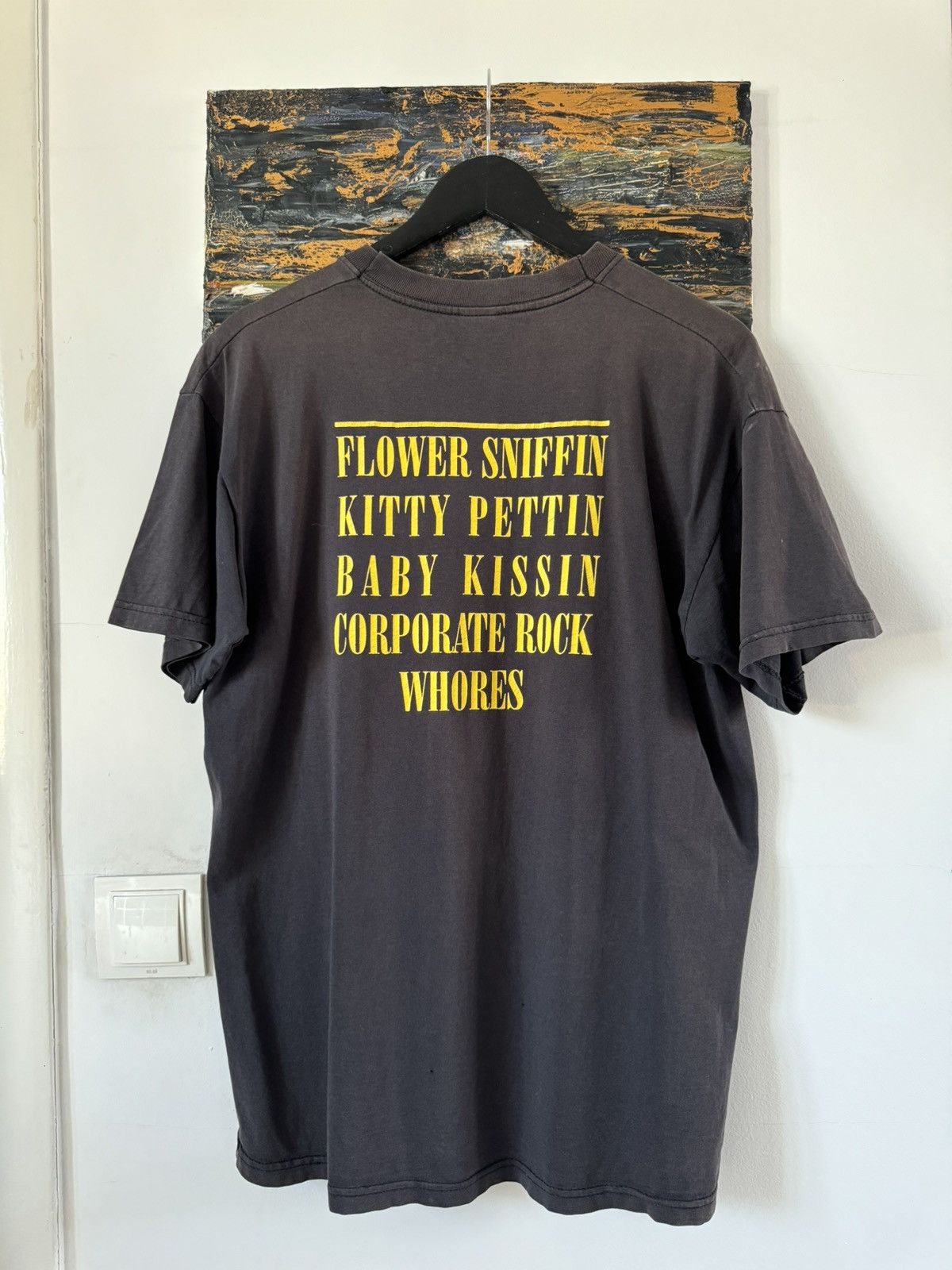 Band Tees × Nirvana × Vintage Vintage 1992 Nirvana Smiley Faded T Shirt Size US L / EU 52-54 / 3 - 3 Thumbnail