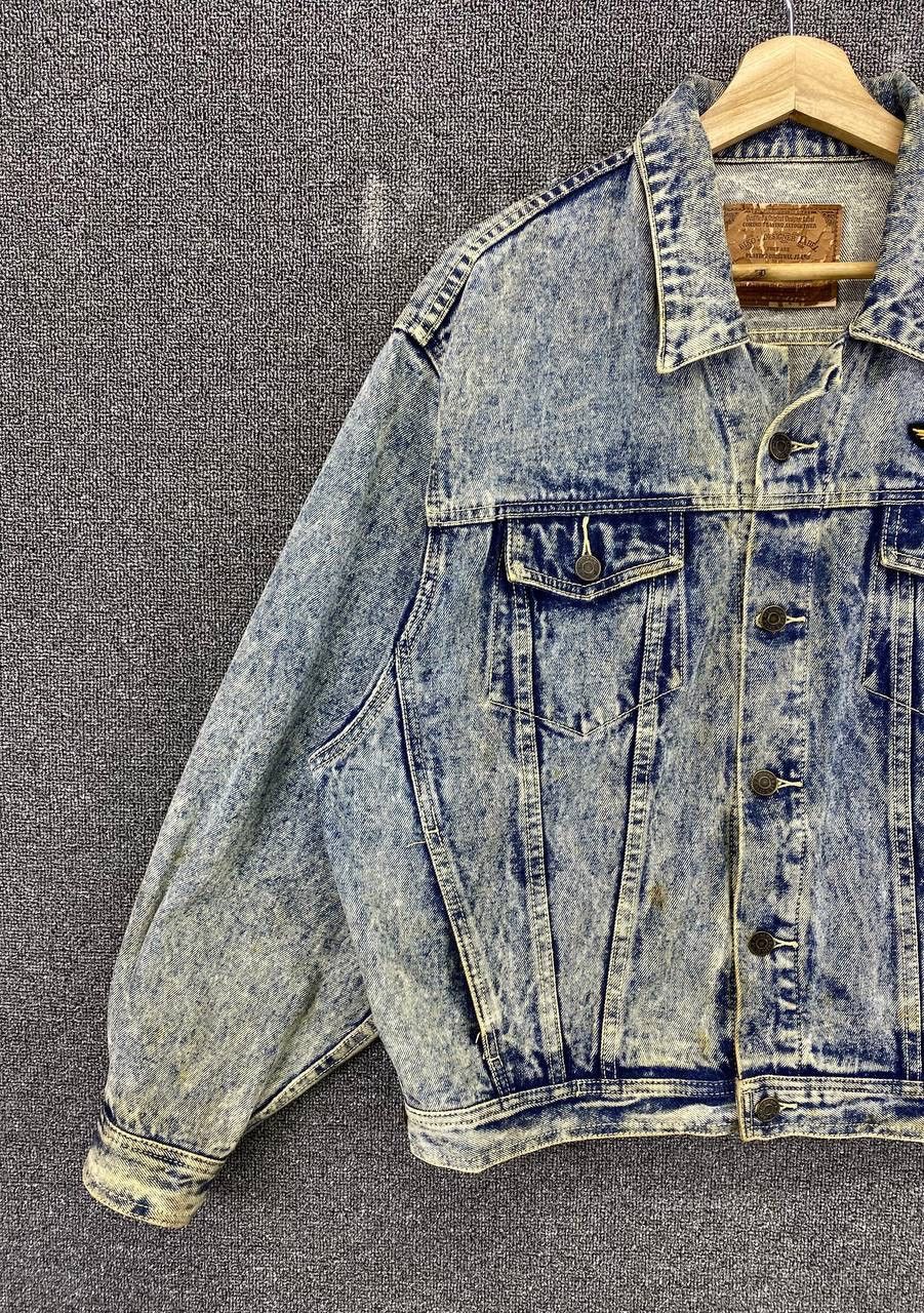 Japanese Brand Vintage Biko Designer Label Acid Wash Trucker Denim Jacket Size US M / EU 48-50 / 2 - 3 Thumbnail