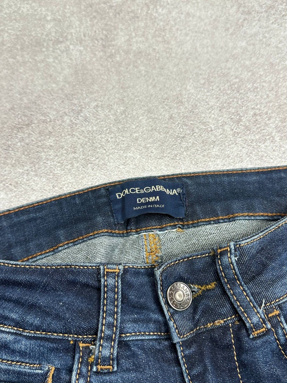 Dolce & Gabbana Vintage Dolce Gabbana Denim Y2K Pants Jeans Rare 26 Size 26" / US 2 / IT 38 - 8 Thumbnail