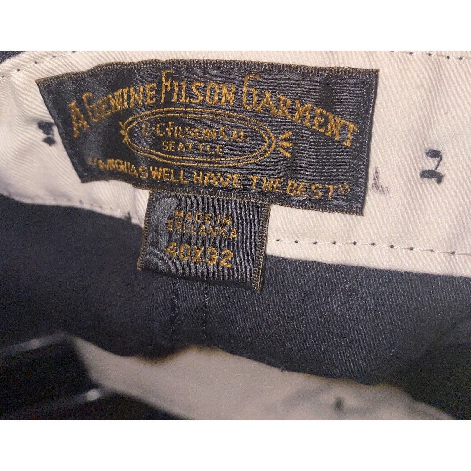 Filson Filson Fatigue Field Cargo Pants Size 40/32 Black Size US 40 / EU 56 - 5 Thumbnail
