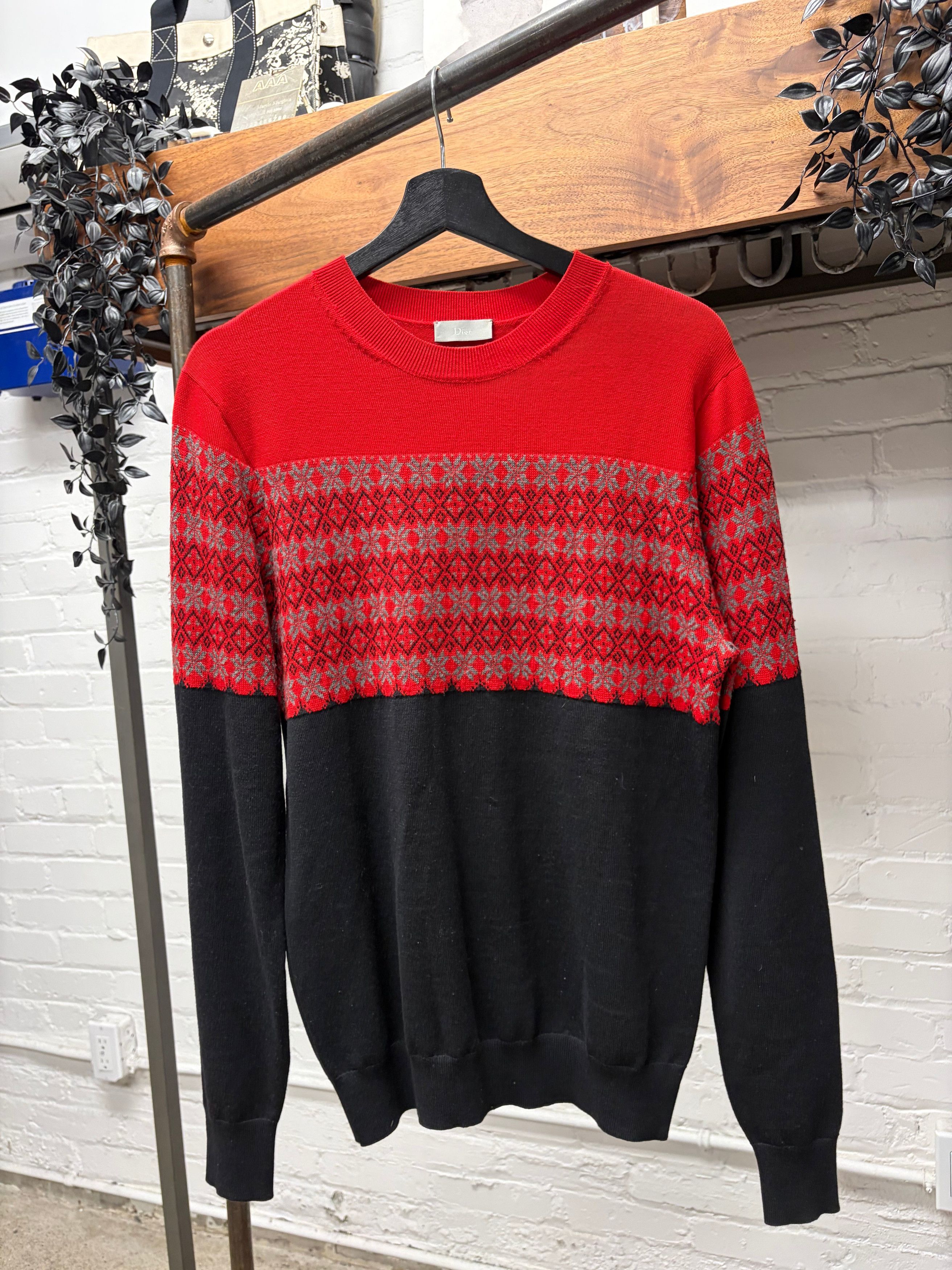 Dior × Hedi Slimane Dior Homme SS03 Follow Me Silhouette Sweater