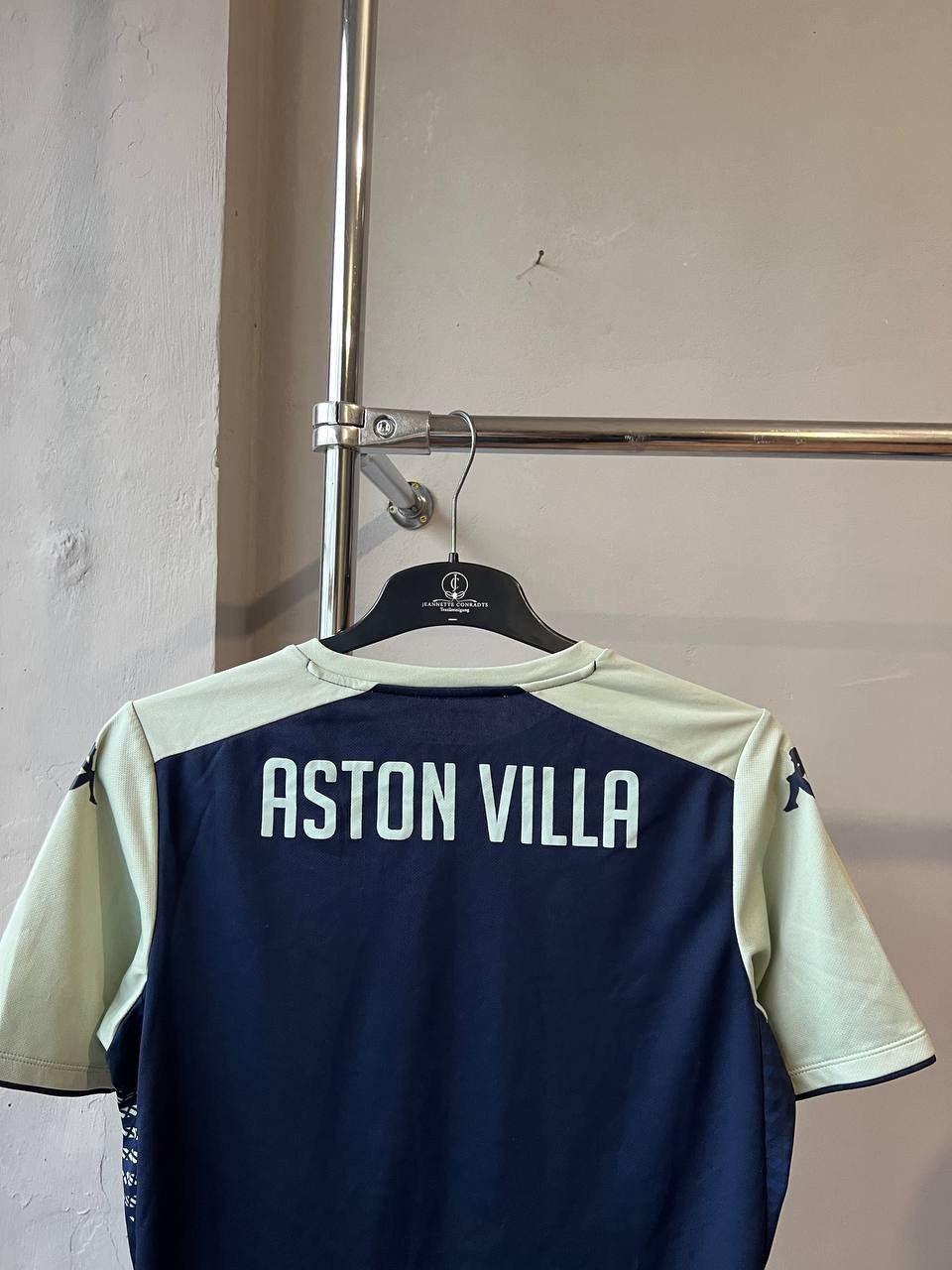 Kappa 2021/22 ASTON VILLA TRAINING SOCCER JERSEY FOOTBALL SHIRT L Size US L / EU 52-54 / 3 - 11 Thumbnail