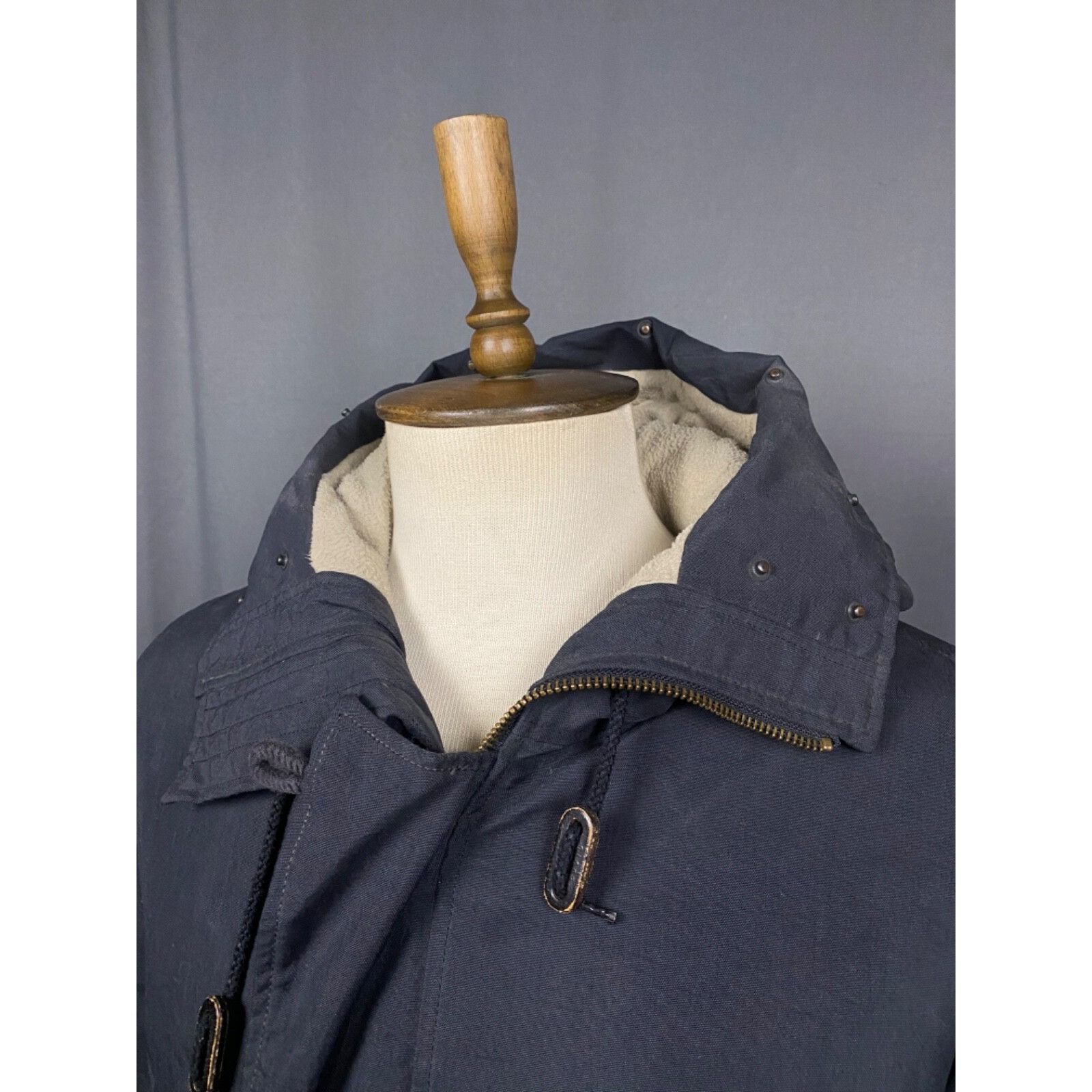 Polo Ralph Lauren Polo Ralph Lauren VTG Men's Blue Nylon Winter Insulated N-3B Size US L / EU 52-54 / 3 - 5 Thumbnail