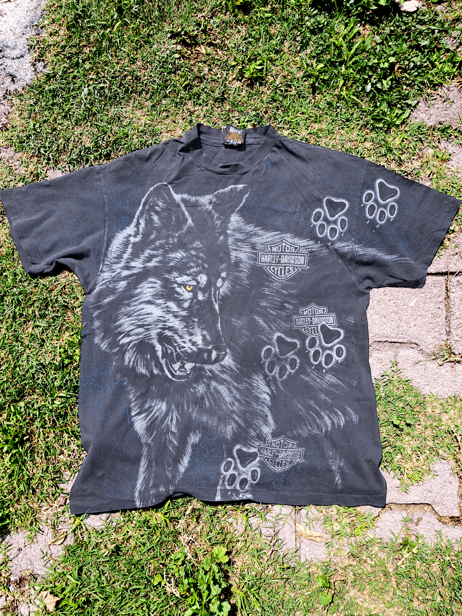 Harley Davidson Tshirt Harley Davidson Vintage Size US XL / EU 56 / 4 - 1 Thumbnail