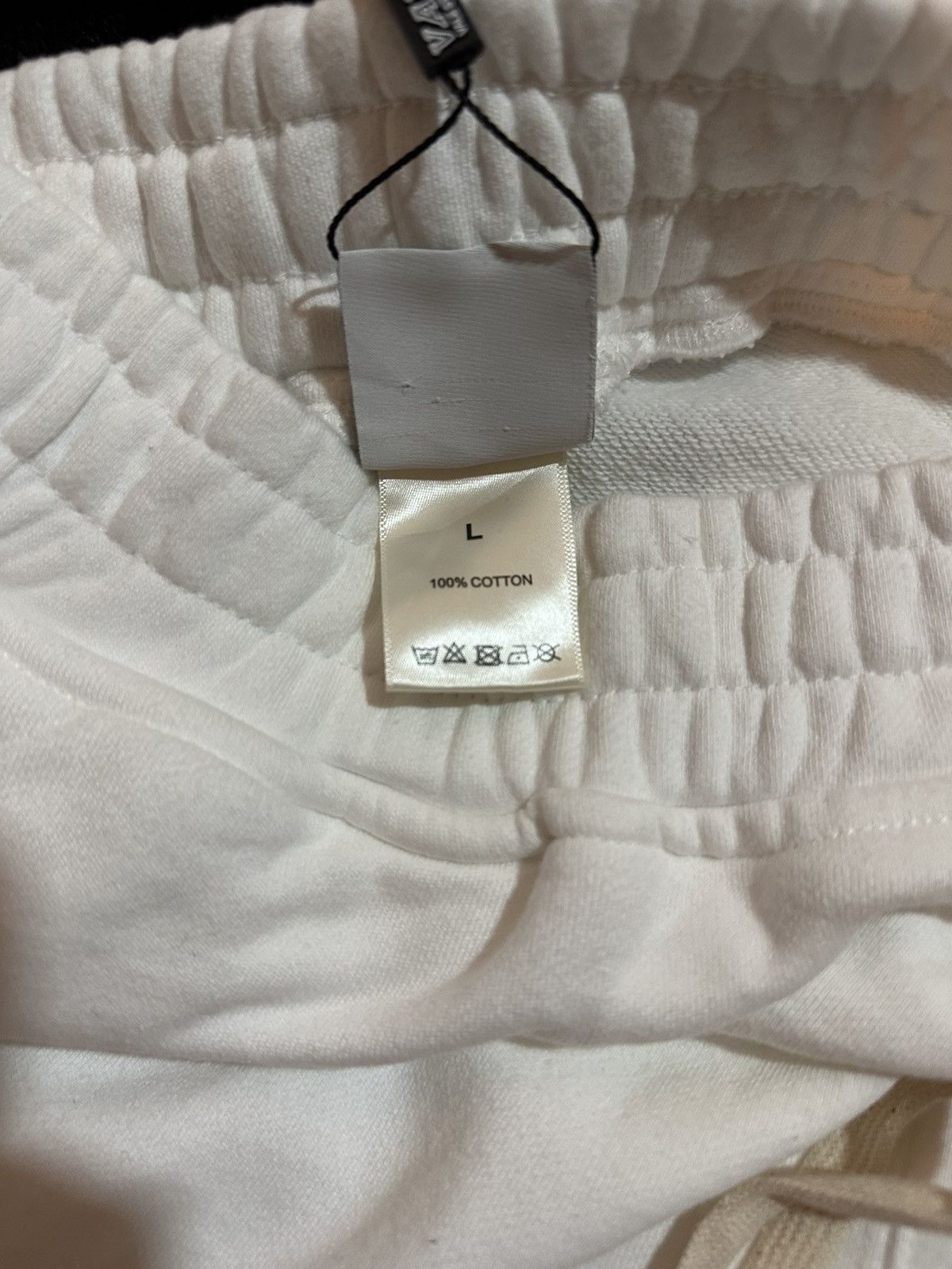 Vale Vale White Flag Sweats (L) Size US 34 / EU 50 - 4 Thumbnail
