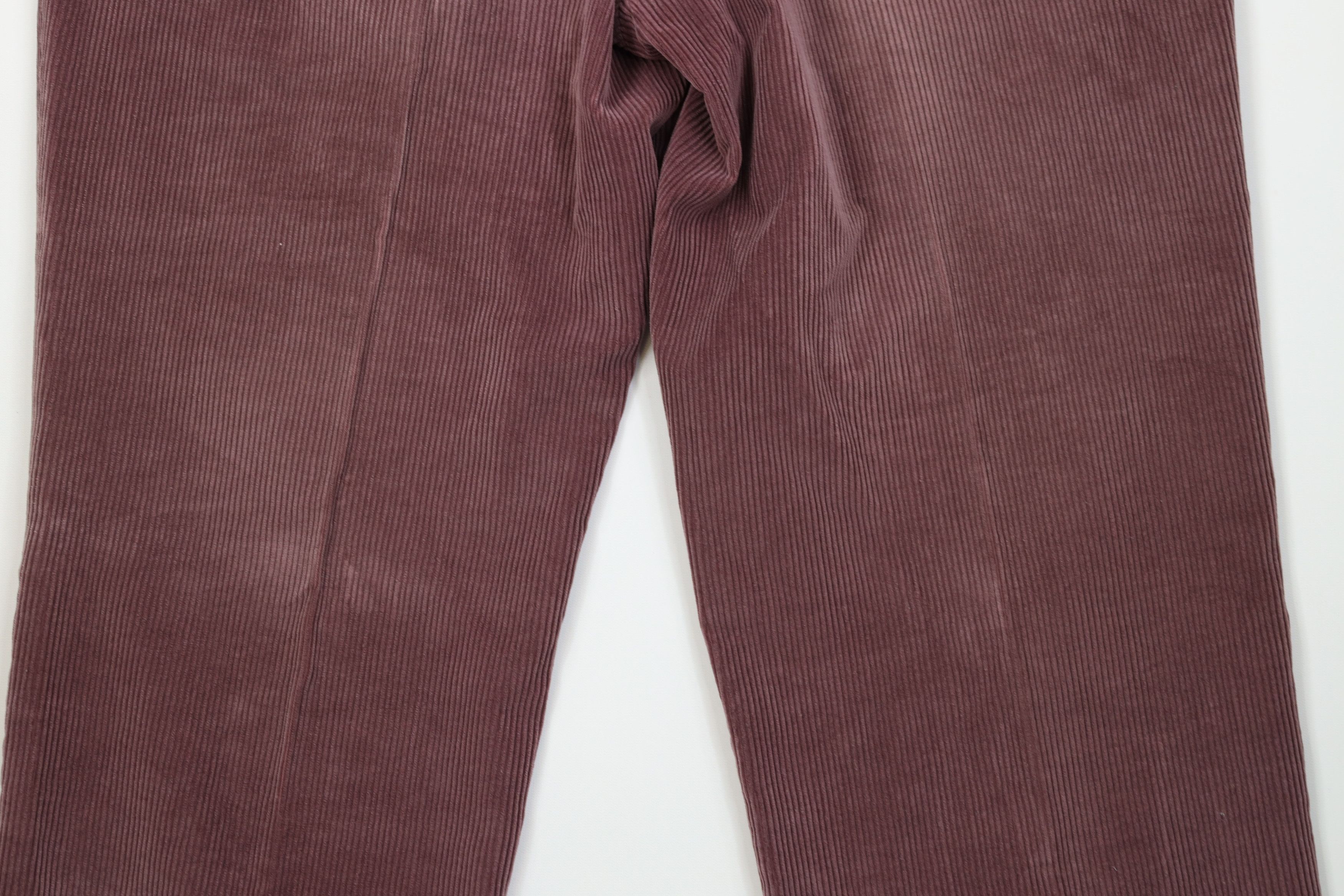 Lands' End Vintage 80s 90s Lands End Wide Leg Corduroy Chino Pants Size US 42 / EU 58 - 12 Thumbnail