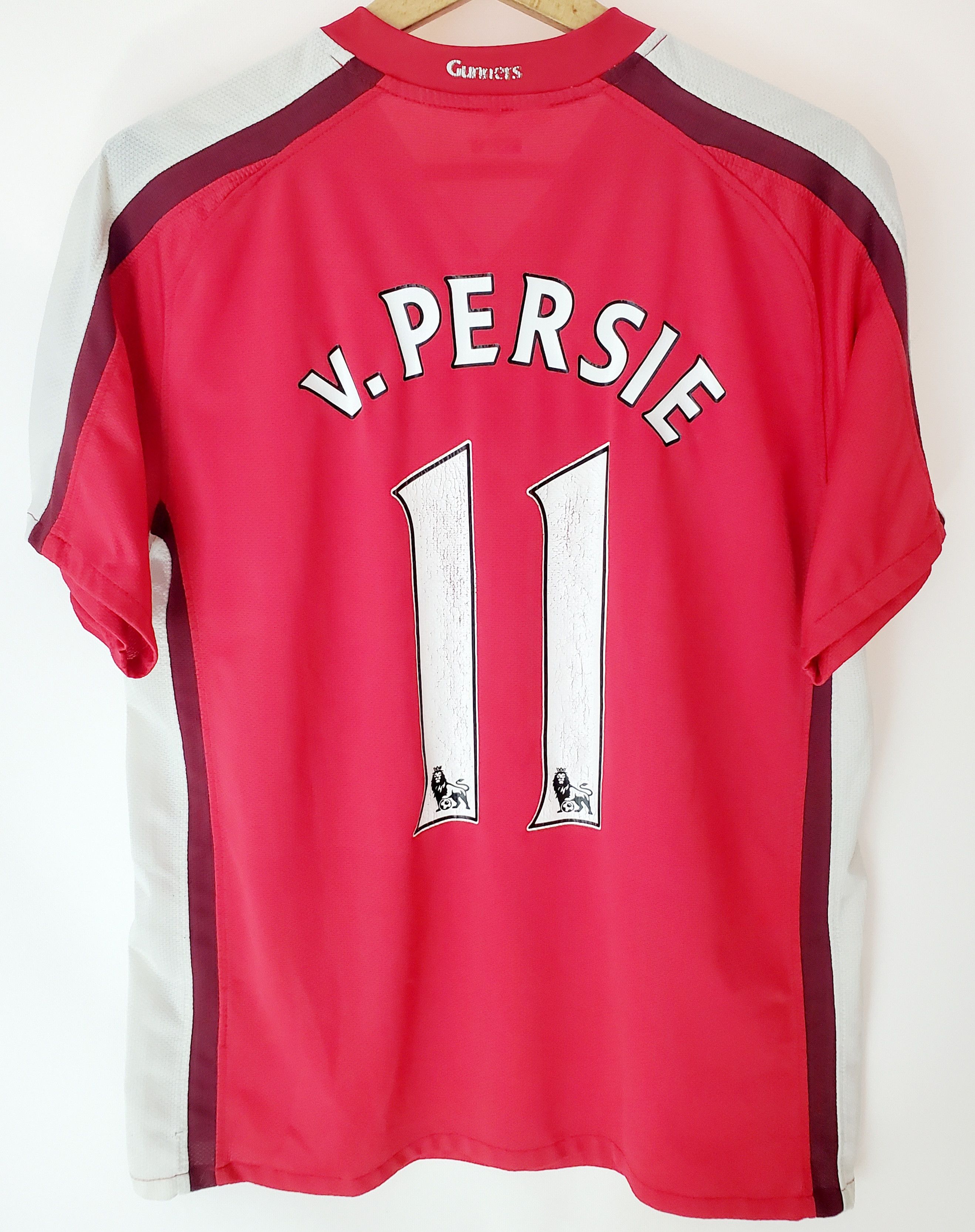 Vintage Arsenal 2008-10 Home soccer jersey.Persie #11 size M Size US M / EU 48-50 / 2 - 5 Thumbnail