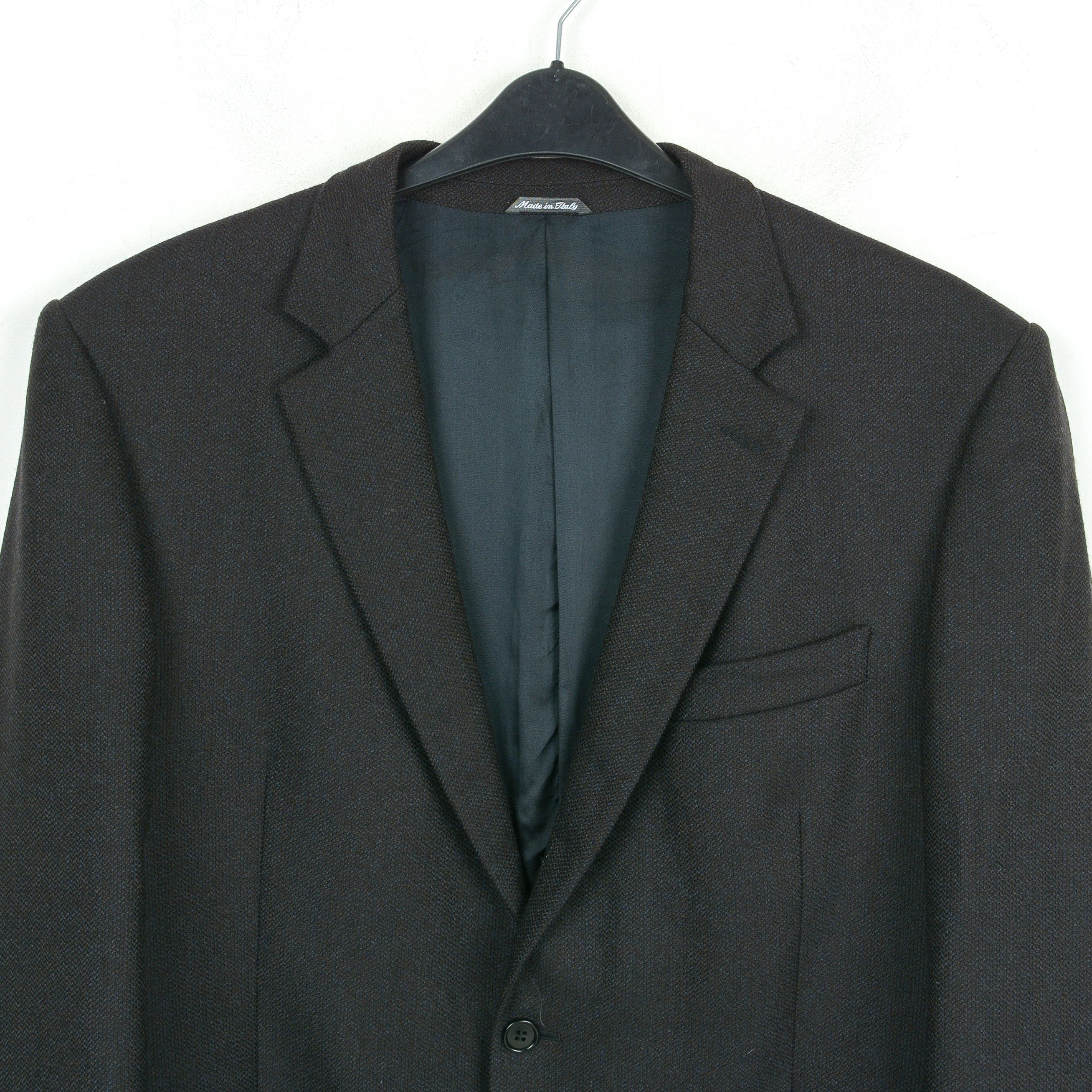 Cerruti 1881 W18 UK 44 US Blazer EU 54 Wool Jacket Sport Coat Italy XL Size 44R - 2 Thumbnail