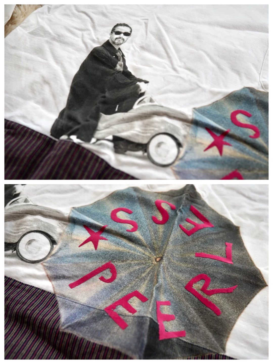 Visvim visvim jumbo tee s/s collage cotton linen Nakamura size5 Size US XXL / EU 58 / 5 - 3 Thumbnail