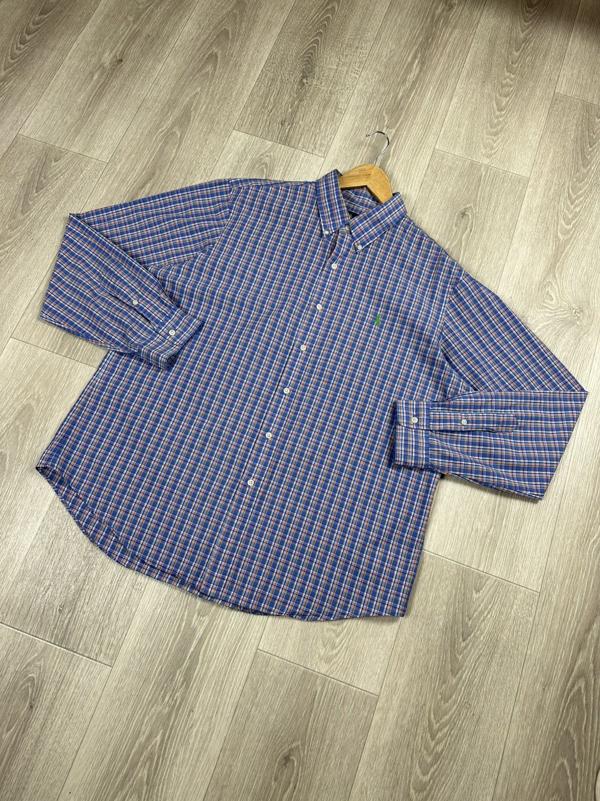 Polo Ralph Lauren Vintage Polo Ralph Lauren Checkered Shirt Button Ups Size XL Size US XL / EU 56 / 4 - 3 Thumbnail