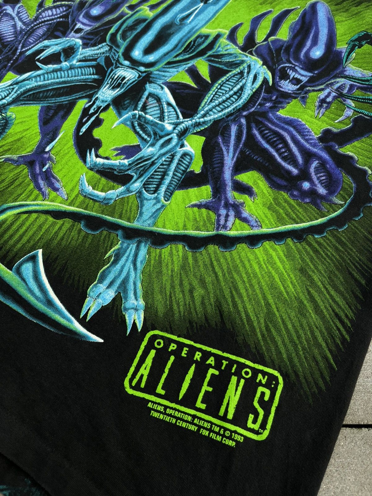 Cartoon Network × Vintage 👽1993 Operation Aliens👽 Crazy Vintage AOP Tee Size US XL / EU 56 / 4 - 6 Thumbnail