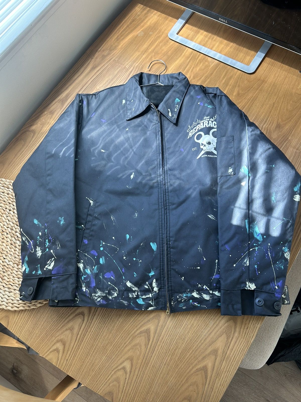 image of Loso Nyc - Repair Shop Jacket Large in Grey, Men's