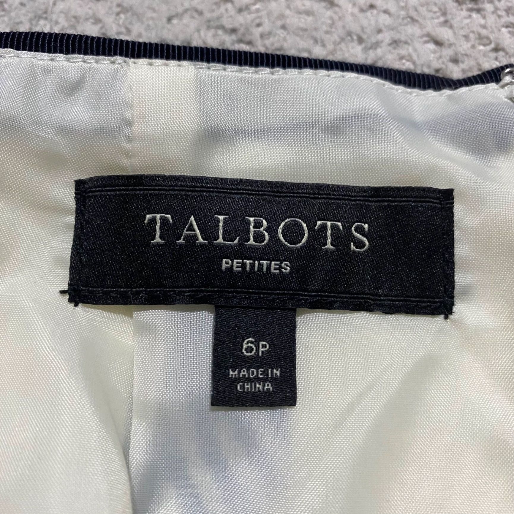 Talbots Talbots Womens Skirt 6P Petites Multicolor Geometric Lined Straight Pencil Size 28" / US 6 / IT 42 - 3 Thumbnail