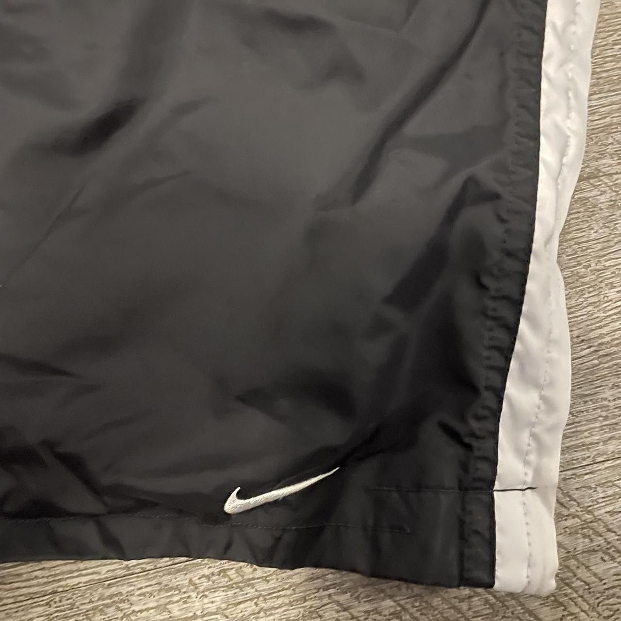 Nike × Vintage Vintage Y2K 90's Black Nike Baggy Wide Leg Track Pants Size US 36 / EU 52 - 2 Thumbnail