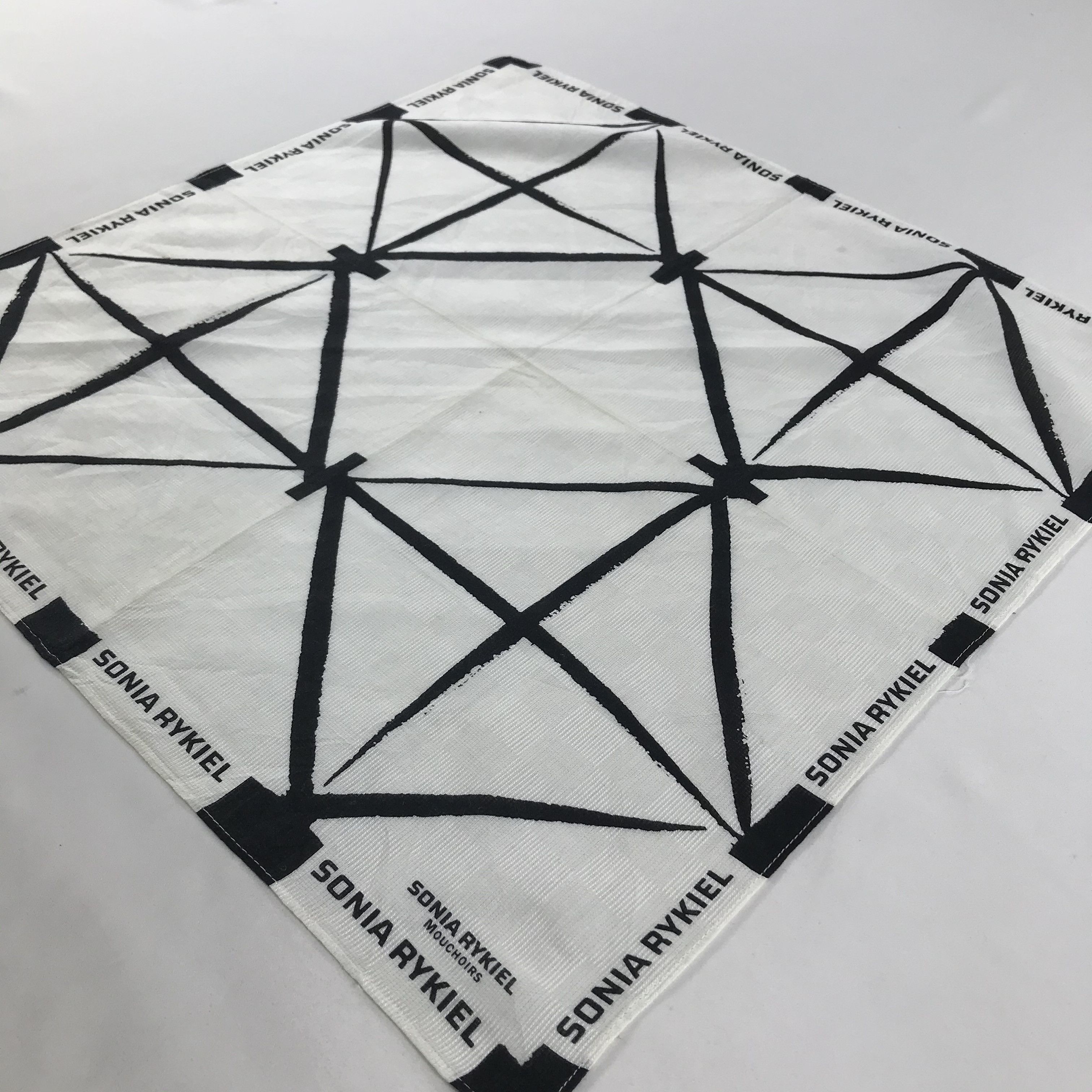 Sonia Rykiel × Vintage Sonia Rykiel Bandana / Handkerchief / Neckerchief - S1451 Size ONE SIZE - 2 Thumbnail