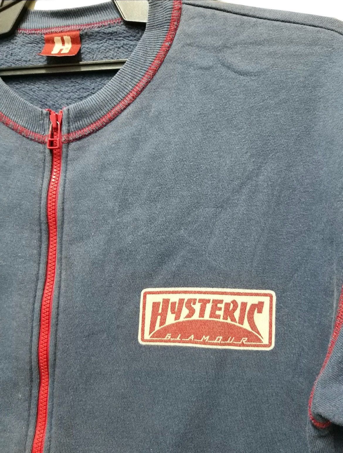 Hysteric Glamour VINTAGE HYSTERIC GLAMOUR ZIPPER SWEATER Size US M / EU 48-50 / 2 - 4 Thumbnail