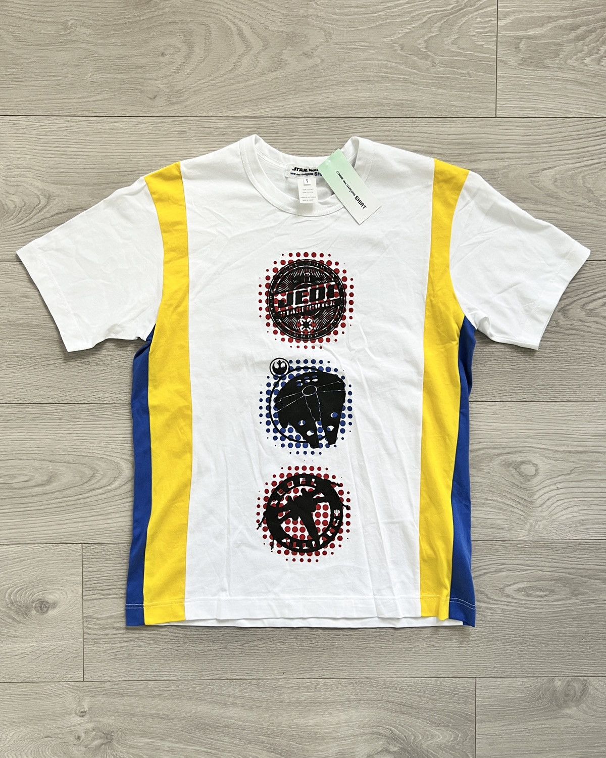 image of Comme Des Garcons x Comme Des Garcons Shirt Star Wars T-Shirt, Men's (Size Small)
