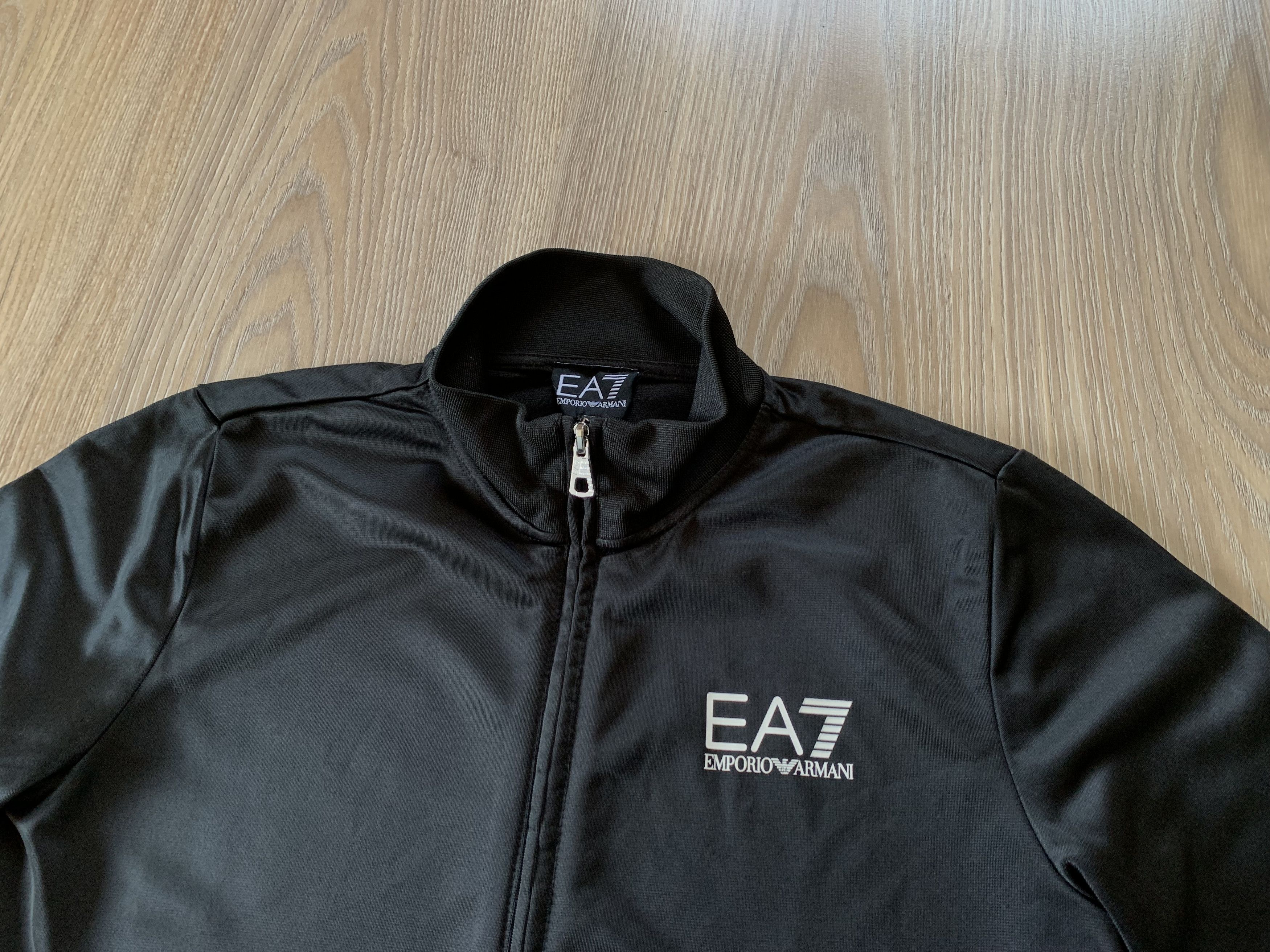 Emporio Armani × Giorgio Armani Emporio Armani Youth Full Zip Sweatshirt Size US XXS / EU 40 - 4 Thumbnail
