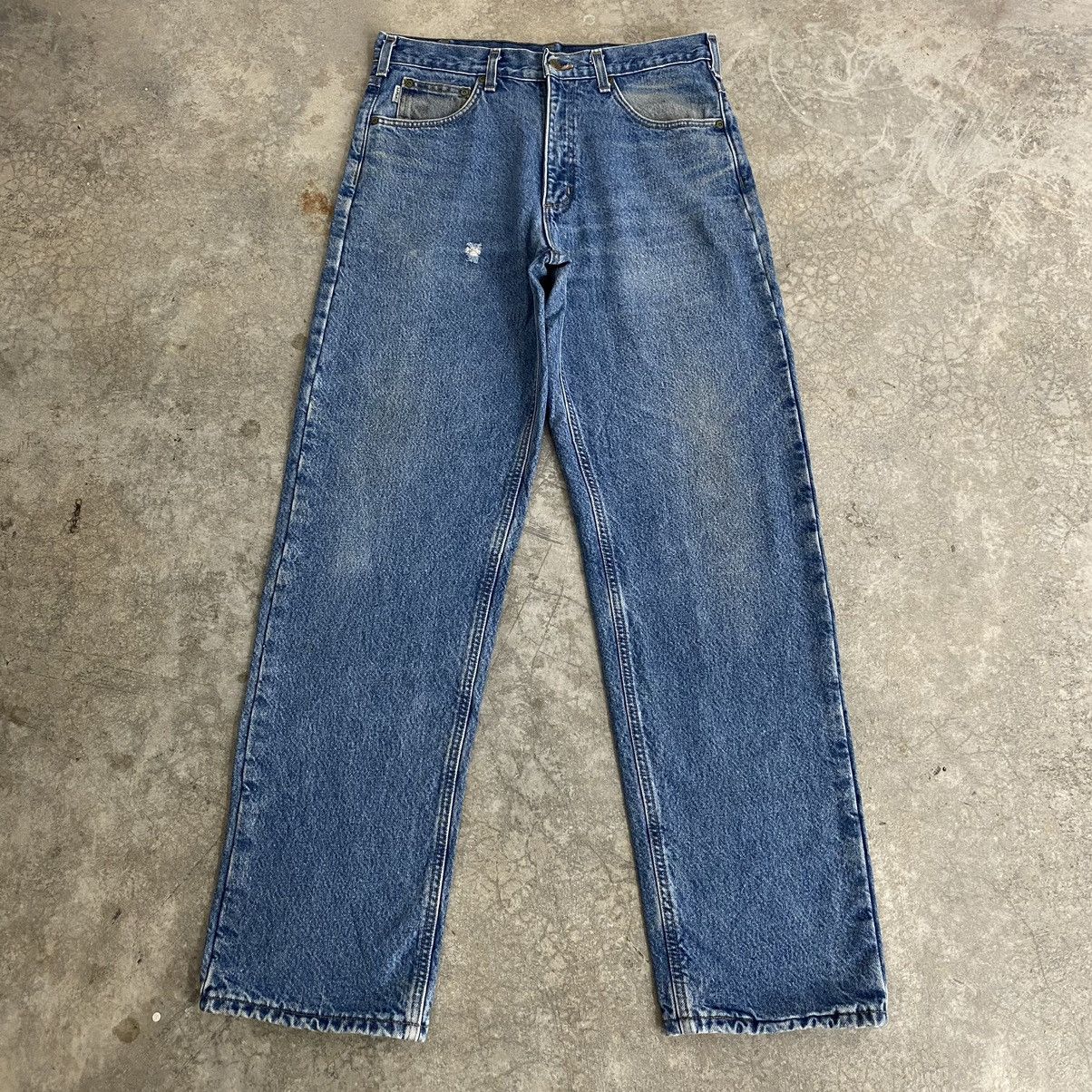 Carhartt Vintage Carhartt Blanket Lined Relaxed Fit Denim Jeans Size US 32 / EU 48 - 4 Thumbnail